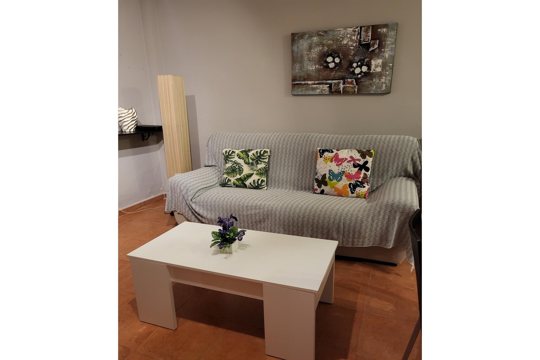 CT 368 AL - Faro's Casa Primera Linea Naturista Veraplaya-Wohnzimmer