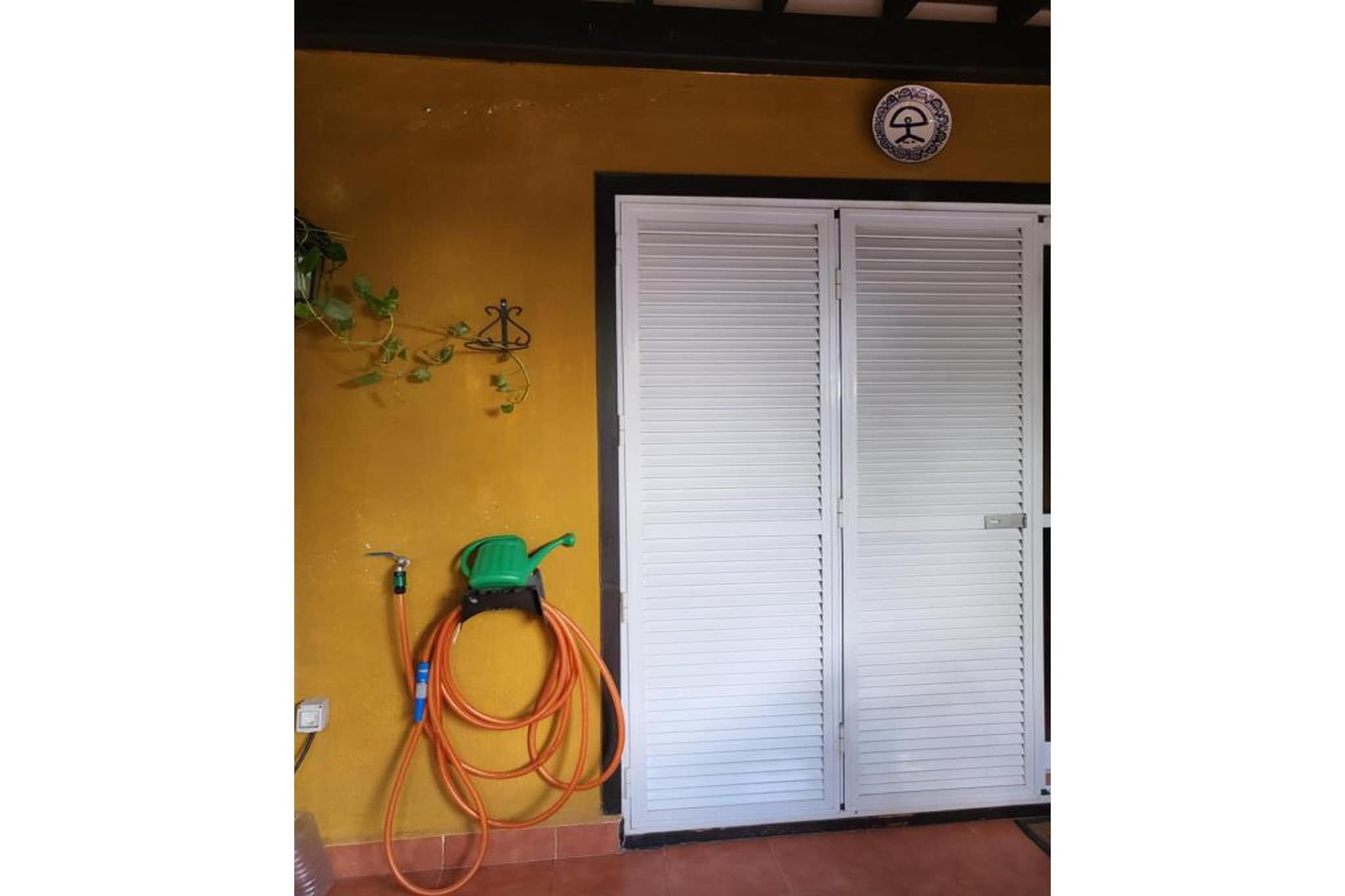 CT 368 AL - Faro's Casa Primera Linea Naturista Veraplaya-Terrasse/Balkon