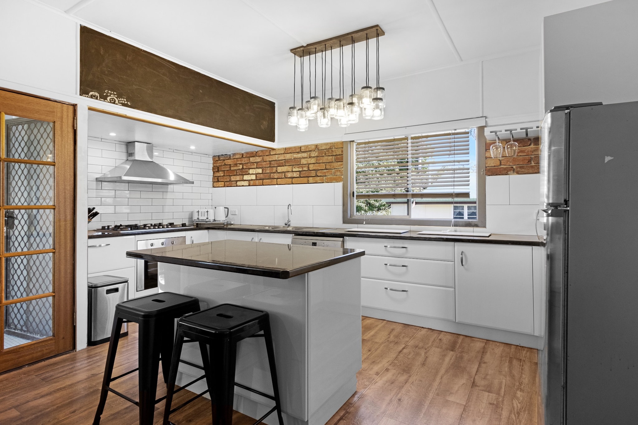 Property description
Enjoy a peaceful stay in this spacious 2-bedroom unit occupying the entire top level of a renovated Urangan home. Relax in the bright living area or tranquil garden surrounds, with backyard access for safely parking a trailer boat. Located near the vibrant marina precinct, itâ€™s the perfect base to explore Hervey Bayâ€™s beaches, dining, and natural attractions. Convenient self-check-in makes your stay easy.
The space
Step into a relaxed coastal home filled with natural light and welcoming touches. The lounge features comfortable seating and a TV, ideal for quiet evenings in. A well-appointed dining area sits beside a spacious kitchen, complete with a fridge, stovetop, oven, and all the essentials to prepare meals during your stay.
 
Each of the two bedrooms is thoughtfully furnished, with a queen bed in the main room, a double bed in the second room, and a sofa bed in the living area, making it ideal for families or groups. The bathroom includes a full-sized shower and modern vanity, with a separate toilet for added convenience.
 
Outside, a lush private garden wraps around the home, offering space to unwind, enjoy the sea breeze, or share an outdoor meal. A laundry area with a washer and dryer is also provided, making longer stays easy and comfortable.
 
Whether you're here for a beachside holiday or a relaxing escape, this home offers the comfort and space you need in one of Hervey Bayâ€™s most peaceful neighbourhoods.