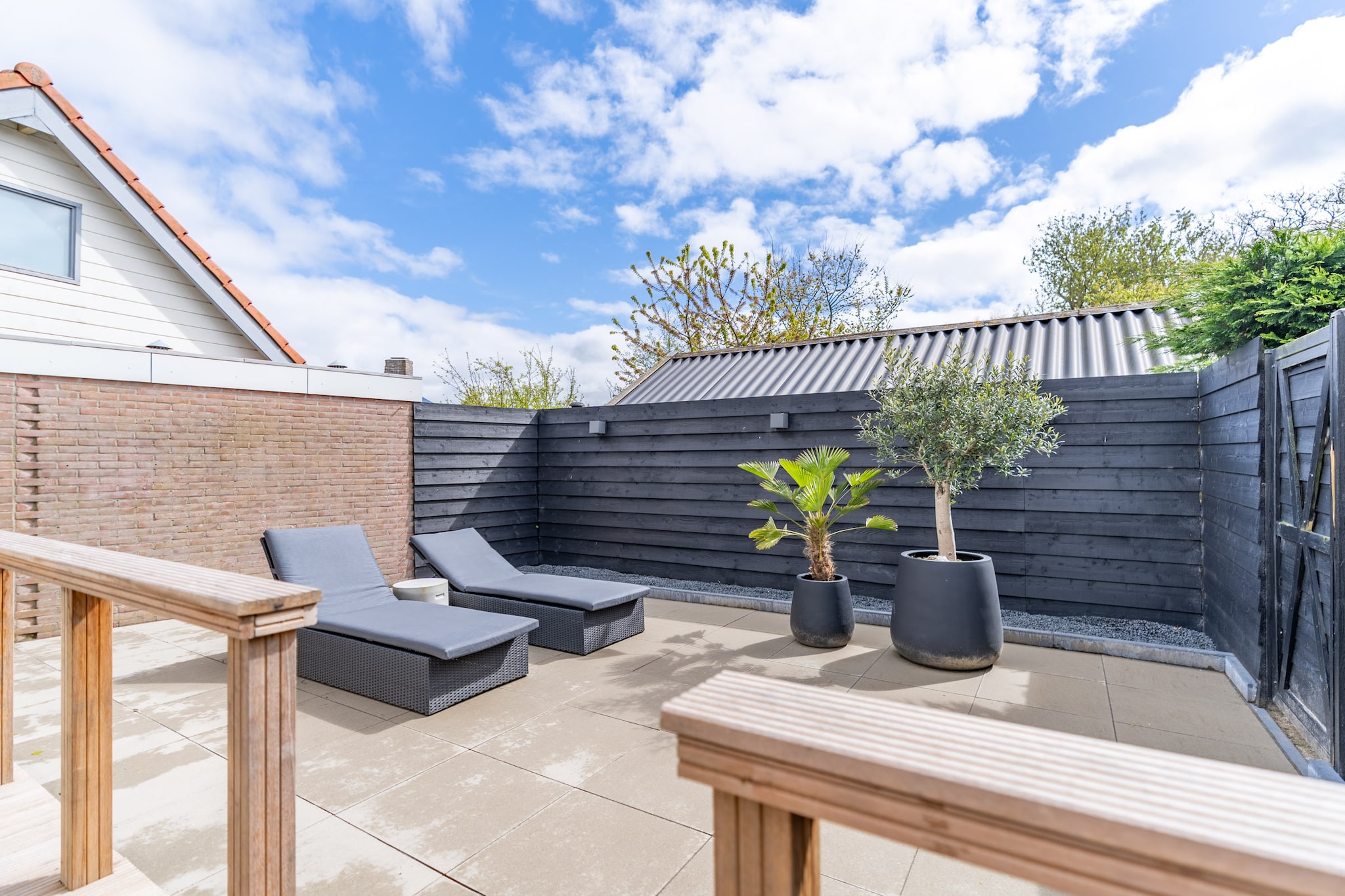 Zee van Tijd-Terrasbalkon