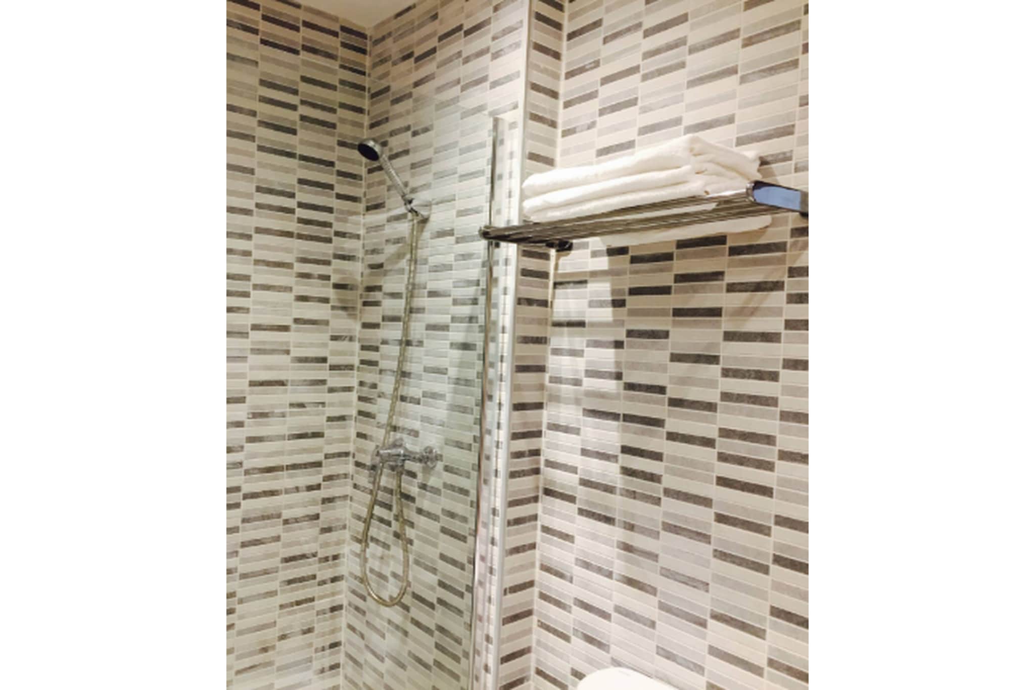 CT 377 - Faro's Malaga Citycenter - Refino Apartment - Rooftop Pool-Badkamer