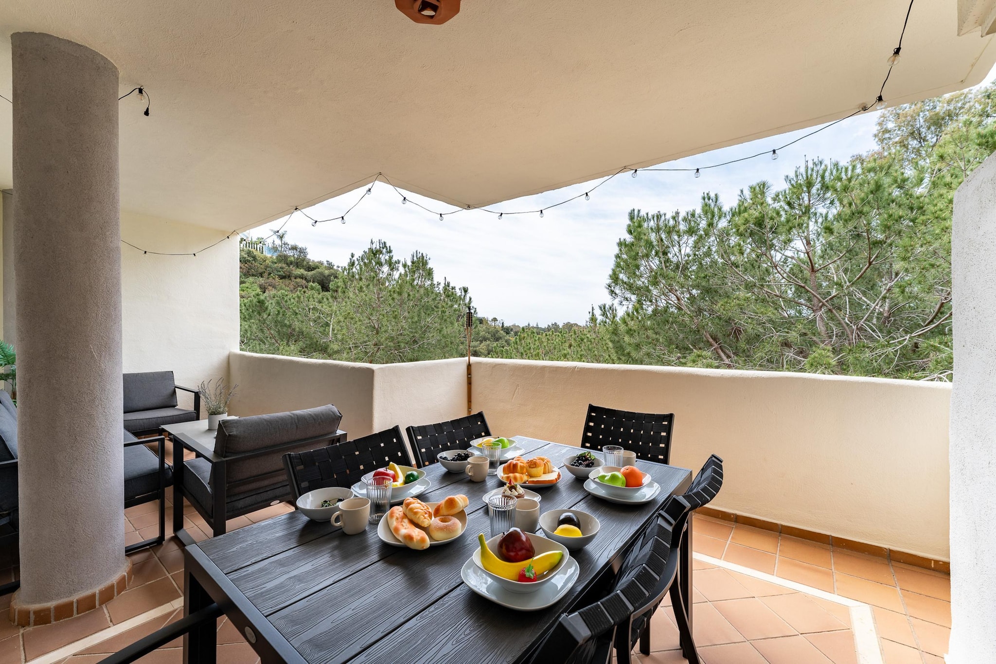 CT 375 - Faro's Cozy Dream in Elviria - Marbella-Terrasbalkon
