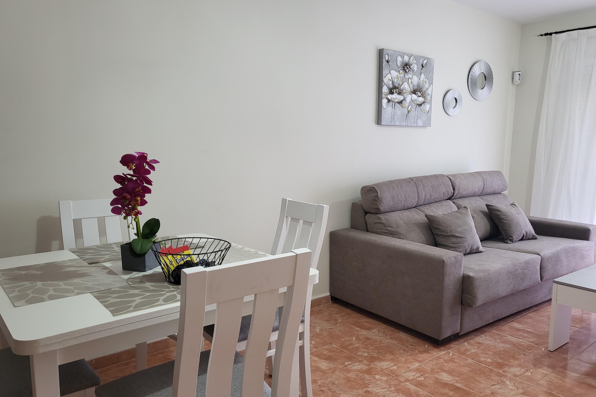 CT 351 AL - Faro's Atico Duplex con piscina privada - Vera Playa-Salle à manger