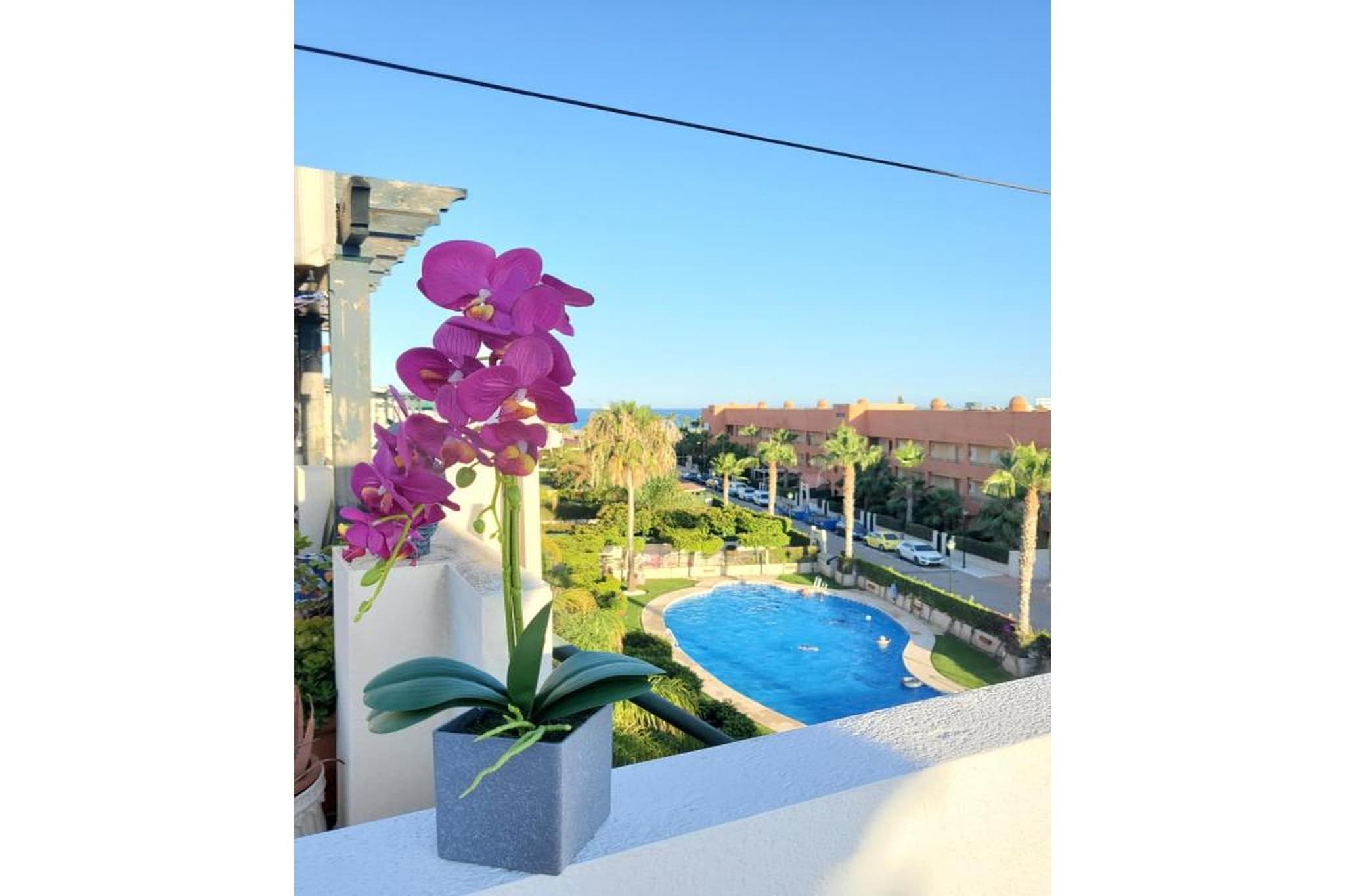 CT 351 AL - Faro's Atico Duplex con piscina privada - Vera Playa-Vue d'été