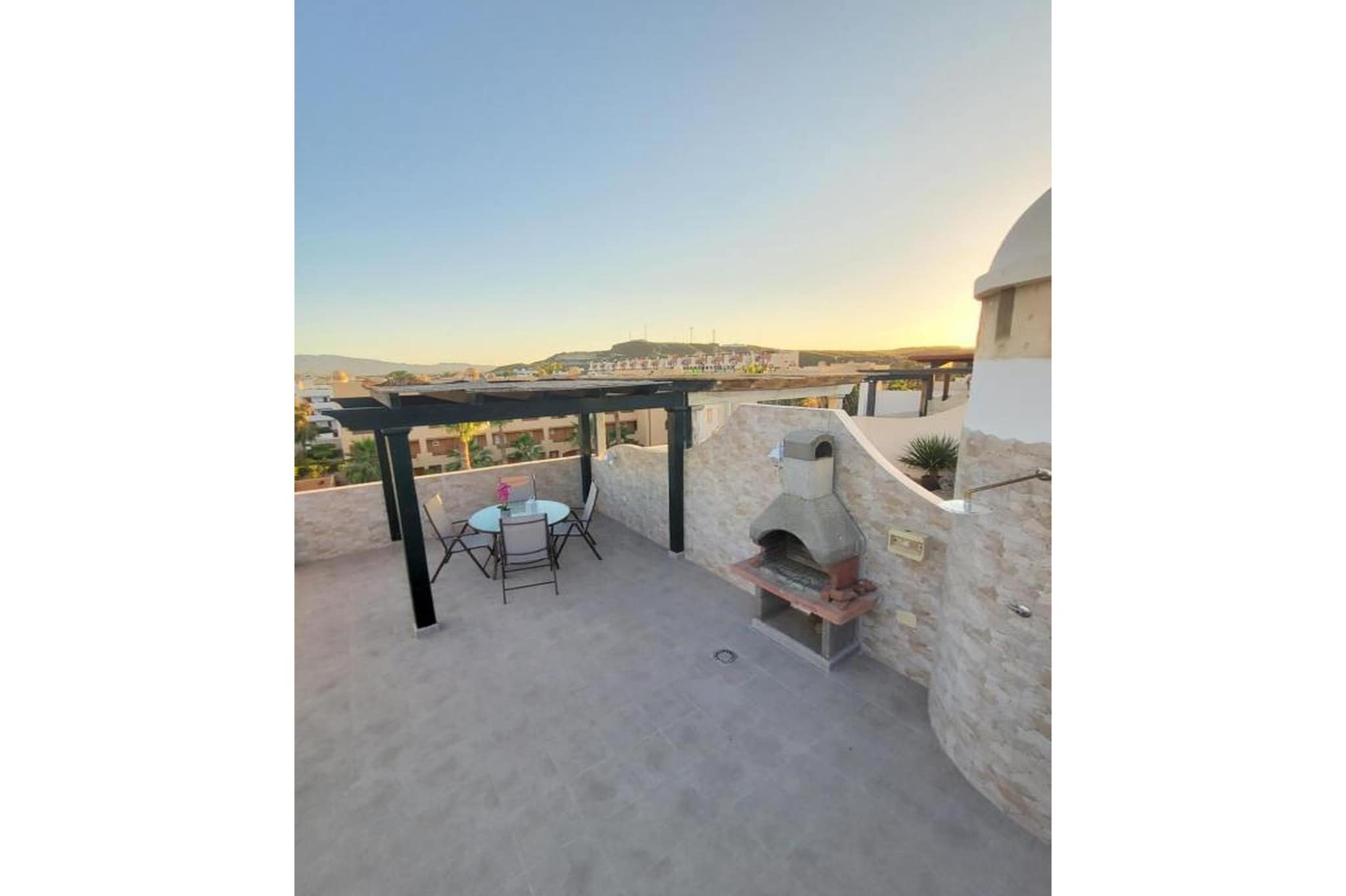 CT 351 AL - Faro's Atico Duplex con piscina privada - Vera Playa-Terrasse / balcon