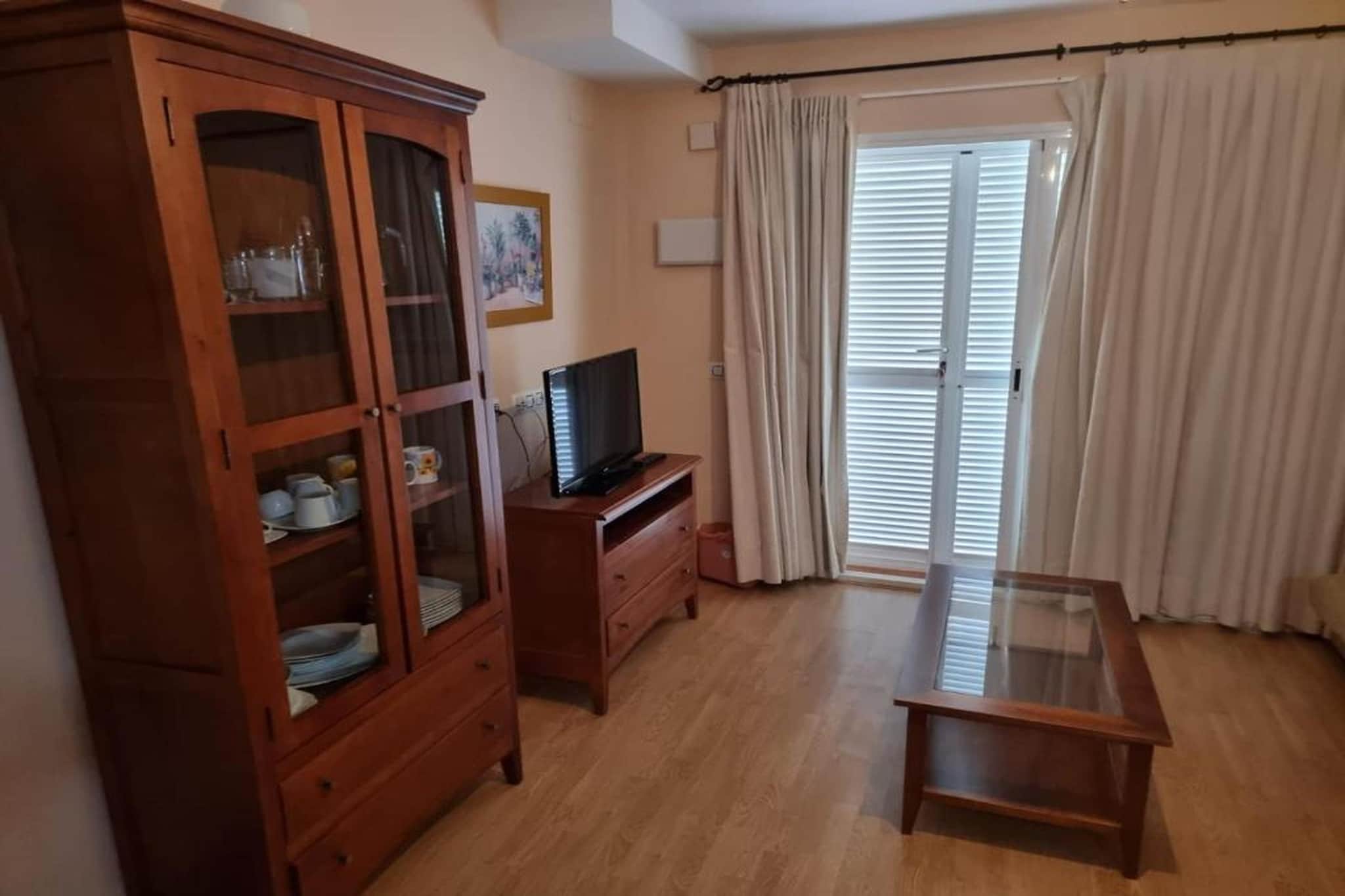 CT 373 AL - Faro's Natura World Apartment - Apartamento Naturista - Vera Playa-Wohnzimmer