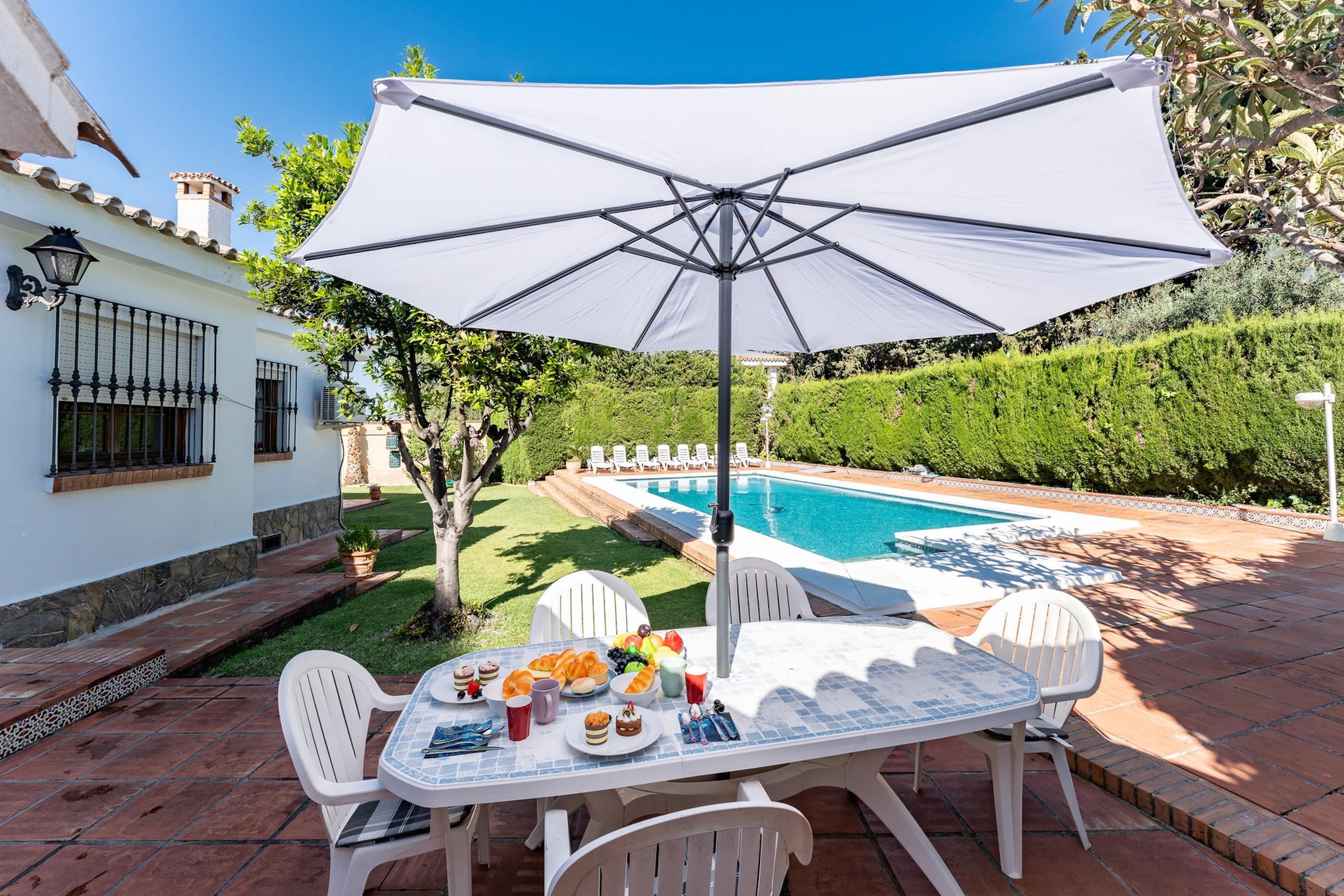 CT 387 - Faro's Villa Lola en Churriana - Málaga-Zwembad