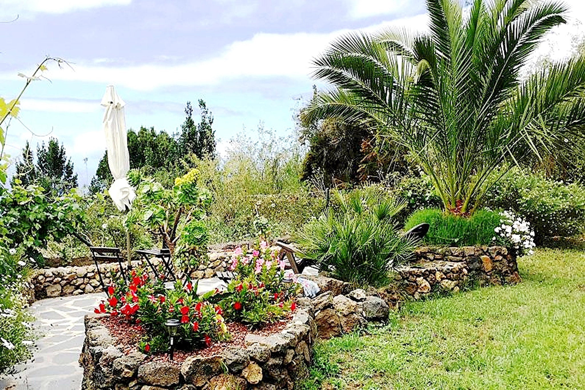 Nueva Finca Relax Mountain-Gardens in summer