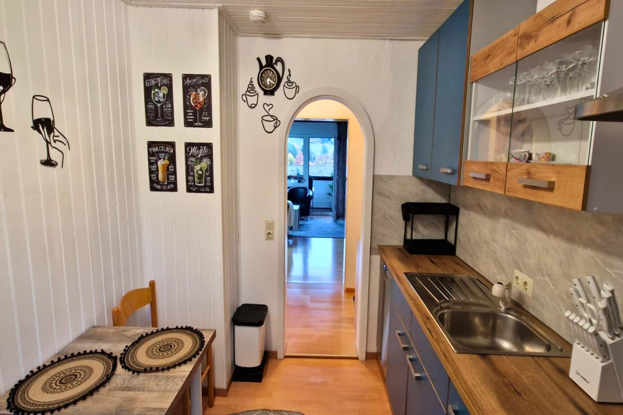 Ferienwohnung Herrischried an der Skipiste-Keuken