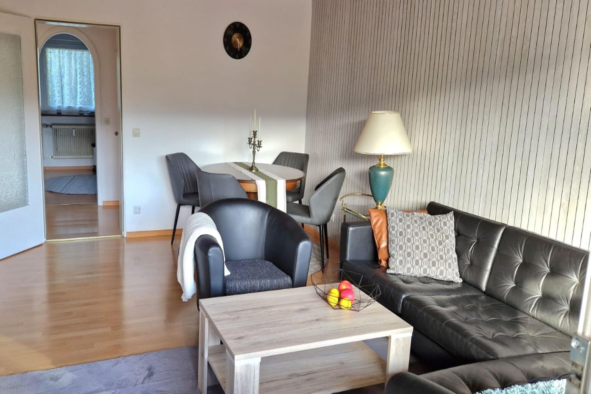 Ferienwohnung Herrischried an der Skipiste-Woonkamer