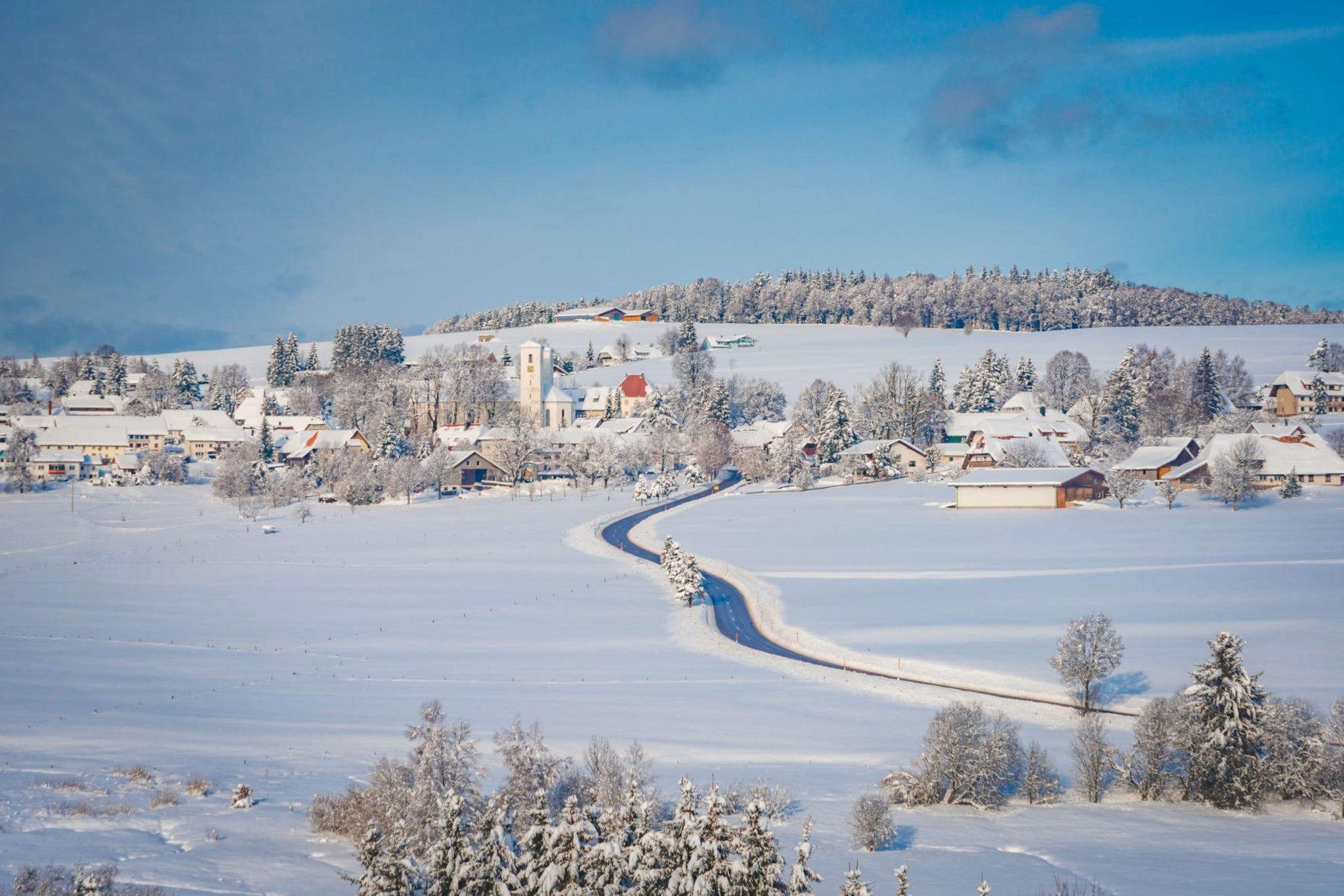 Ferienwohnung Herrischried an der Skipiste-Gebied winter 5km