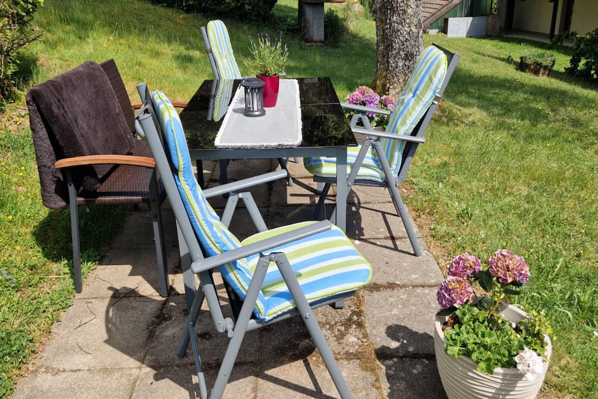 Ferienwohnung Herrischried an der Skipiste Yeskov - Tuinen zomer
