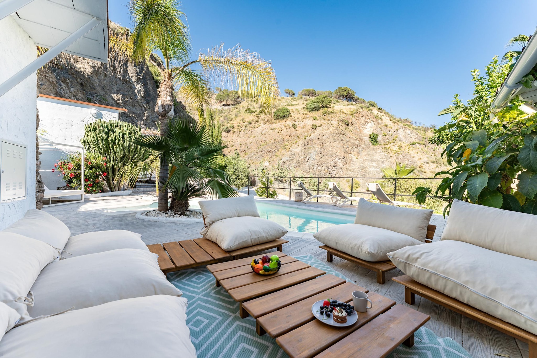 CT 390 - Faros Zen Ohm & Yoga Retreat - Cortijo Pura Paz in Casarabonela-Zwembad