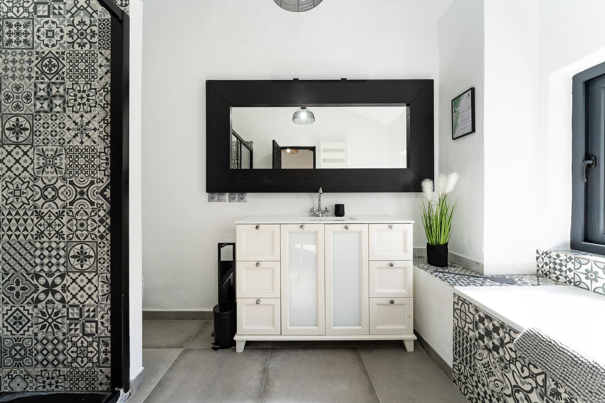 CT 390 - Faros Zen Ohm & Yoga Retreat - Cortijo Pura Paz in Casarabonela-Badkamer