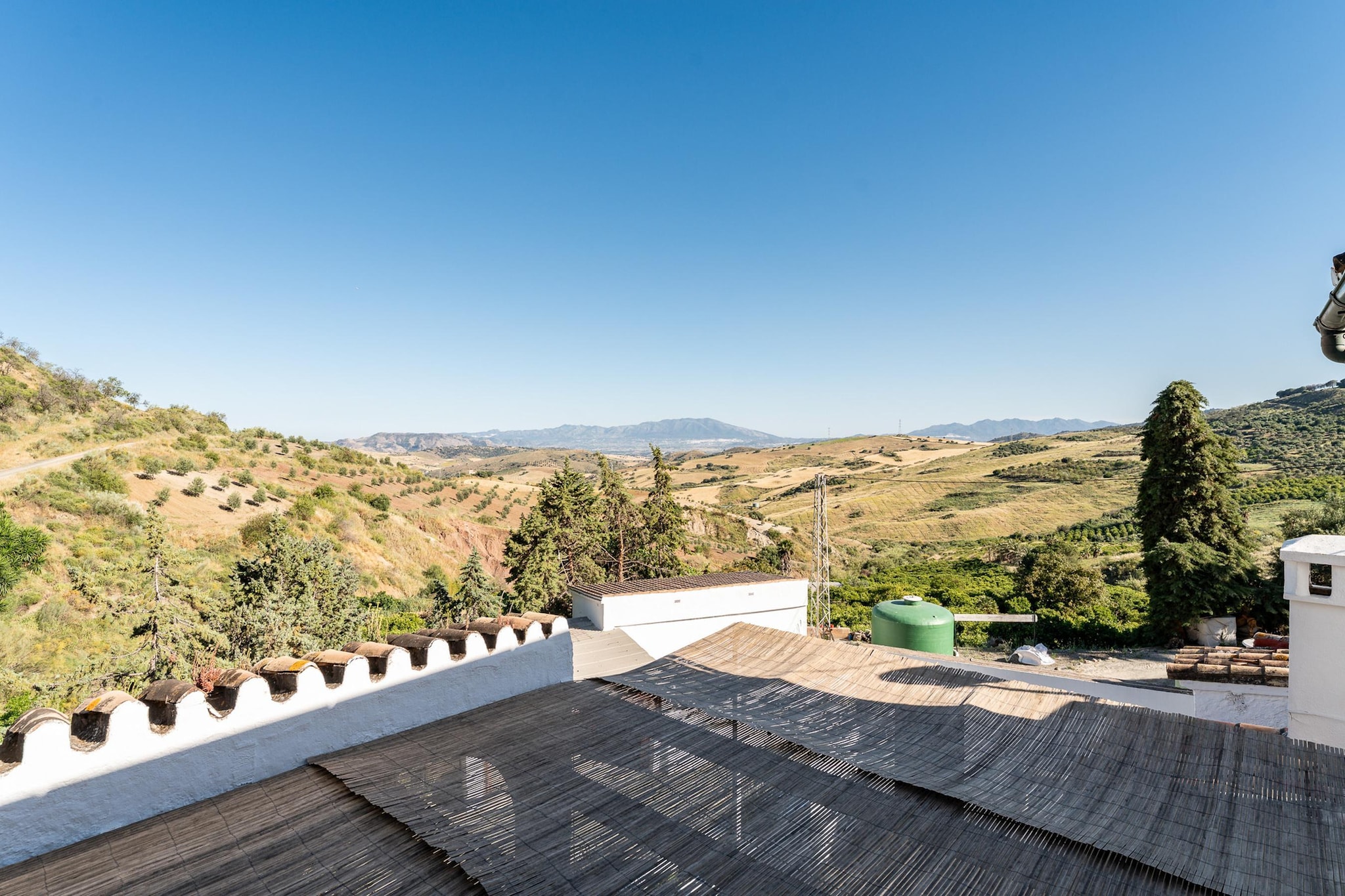 CT 390 - Faros Zen Ohm & Yoga Retreat - Cortijo Pura Paz in Casarabonela-Uitzicht zomer