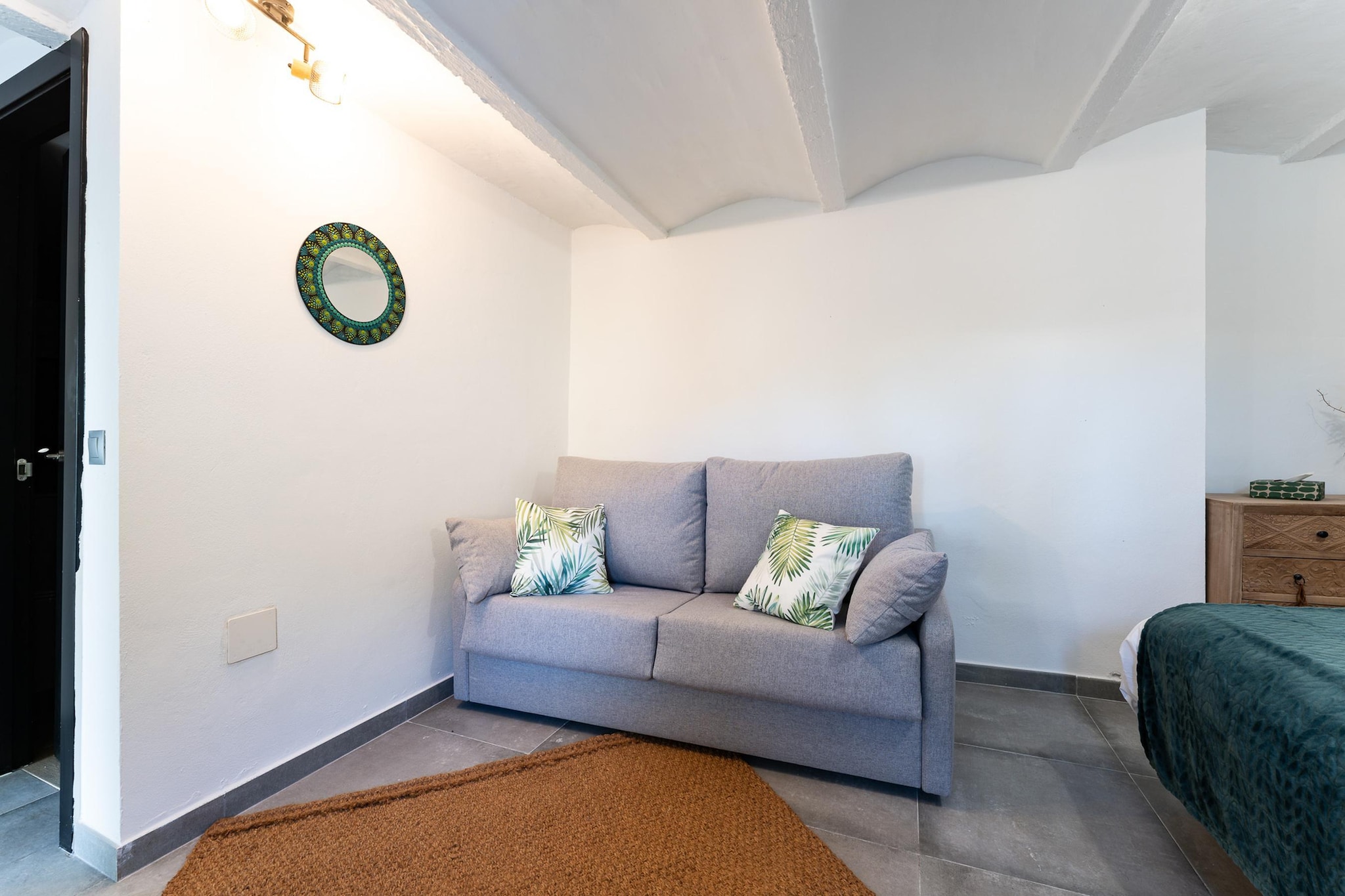 CT 390 - Faros Zen Ohm & Yoga Retreat - Cortijo Pura Paz in Casarabonela-Woonkamer