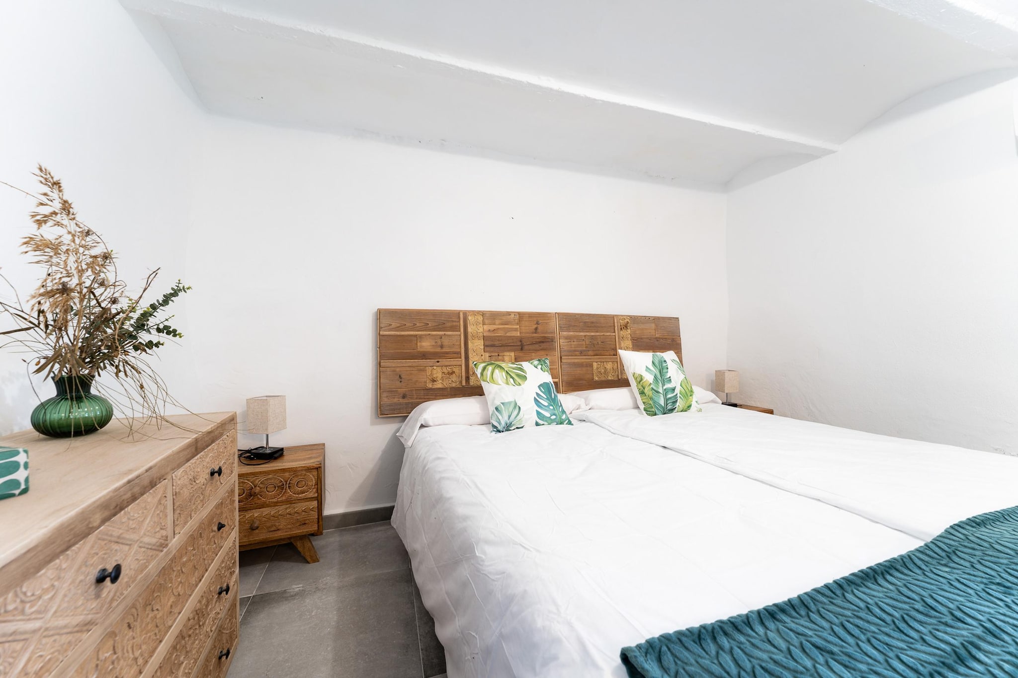 CT 390 - Faros Zen Ohm & Yoga Retreat - Cortijo Pura Paz in Casarabonela-Slaapkamer