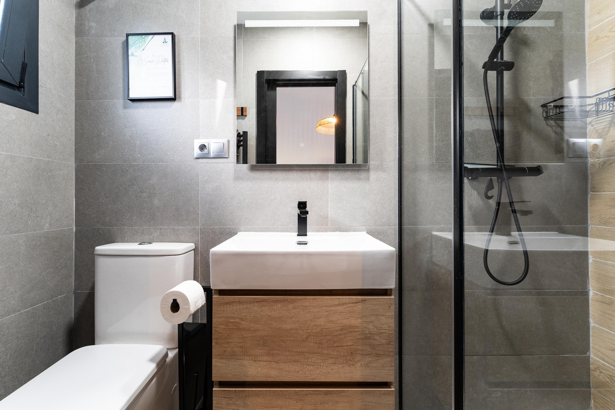 CT 390 - Faros Zen Ohm & Yoga Retreat - Cortijo Pura Paz in Casarabonela-Badkamer