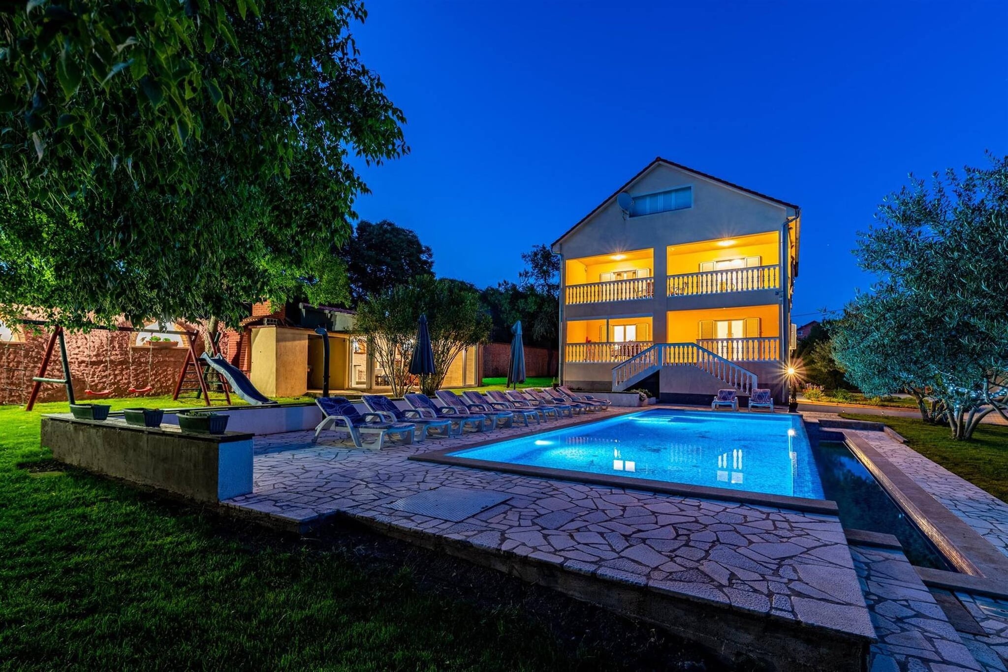 Holiday home Blanka-Buitenkant zomer