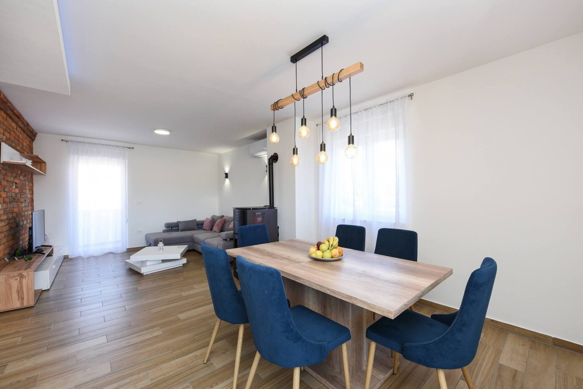 Sea view Villa Possedaria-Eetkamer