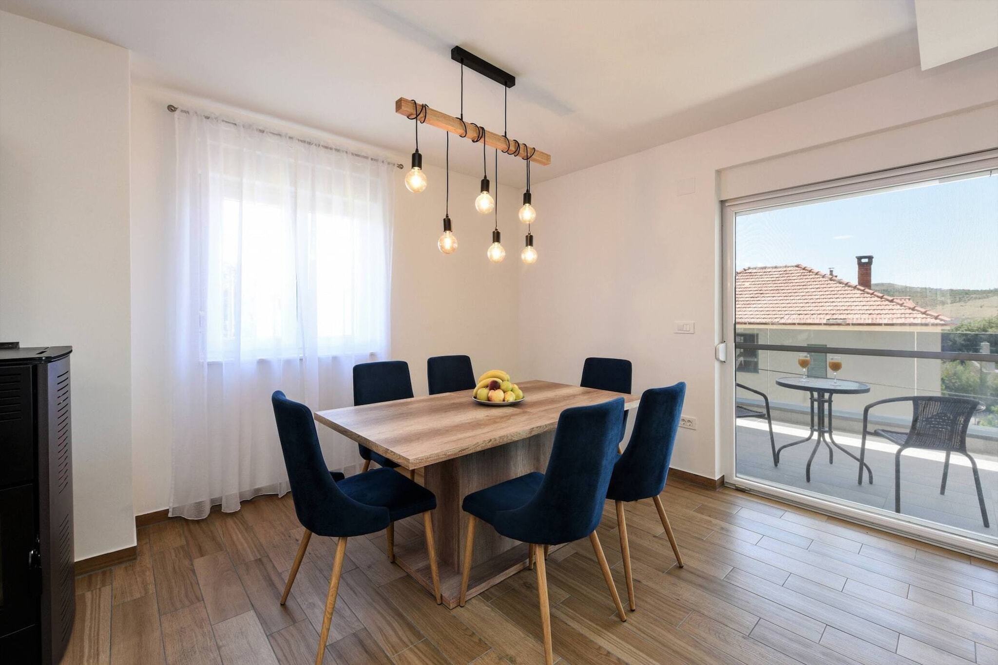 Sea view Villa Possedaria-Eetkamer