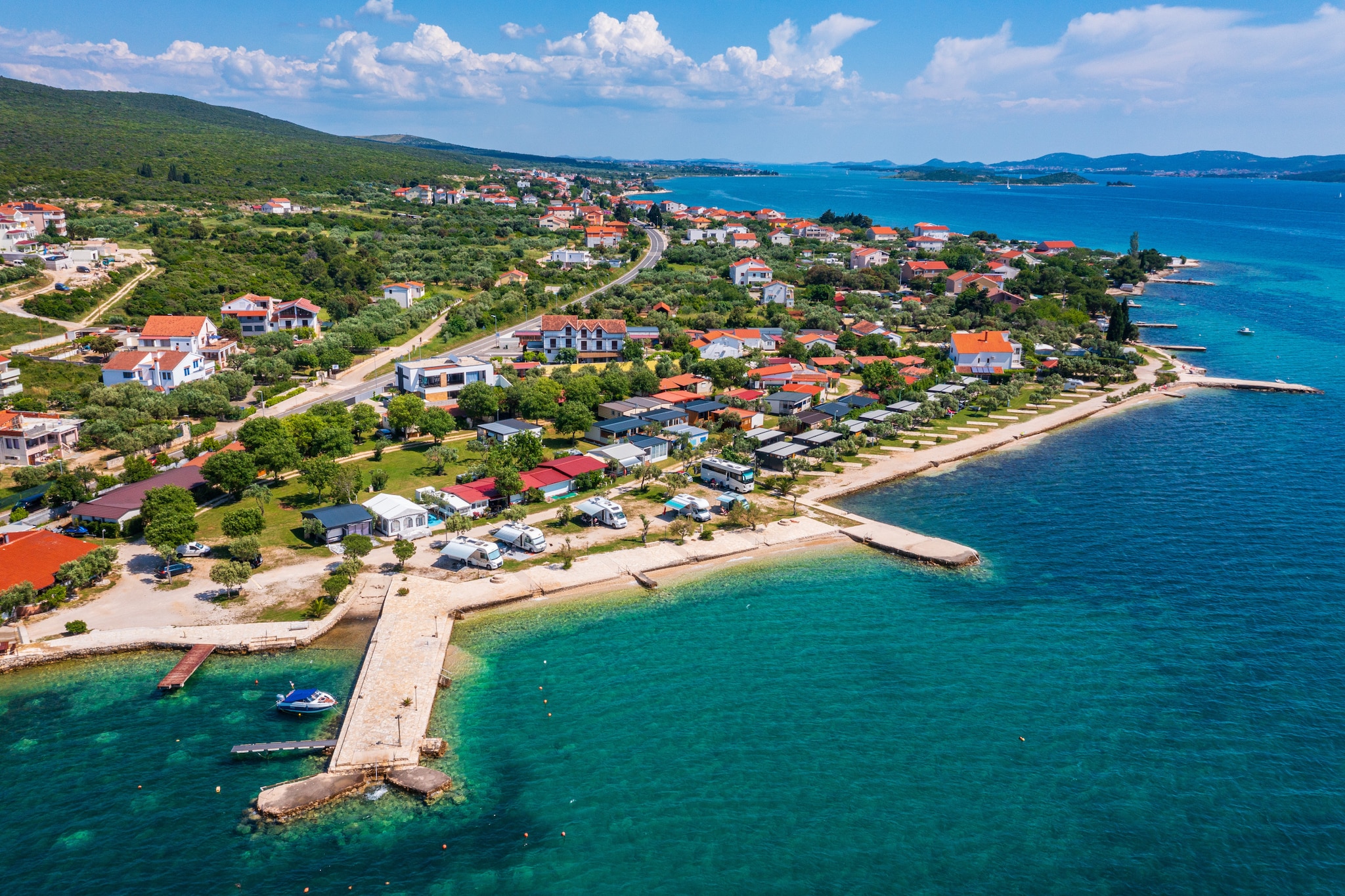 Seaside Villa Marin-Gebieden zomer 5km