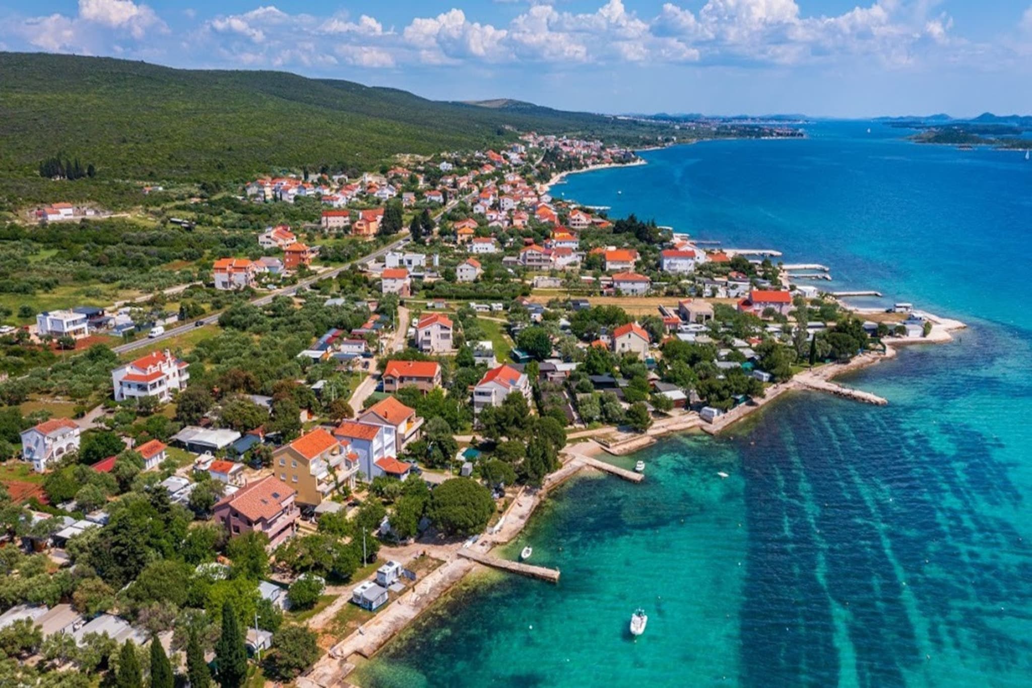 Seaside Villa Marin-Gebieden zomer 20km