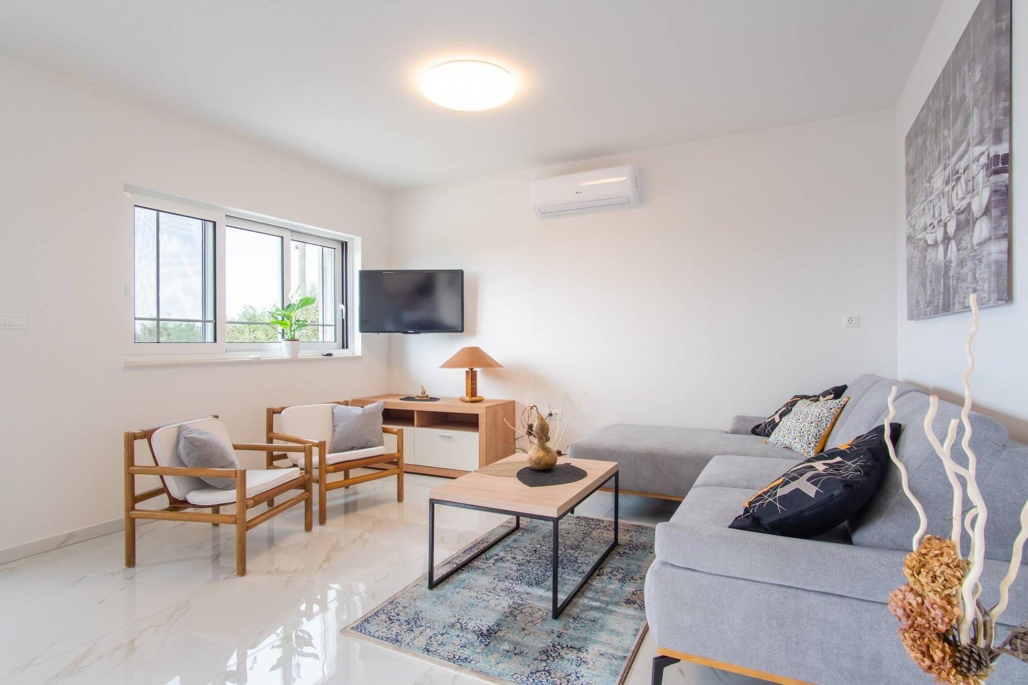 Beach house Festini-Woonkamer