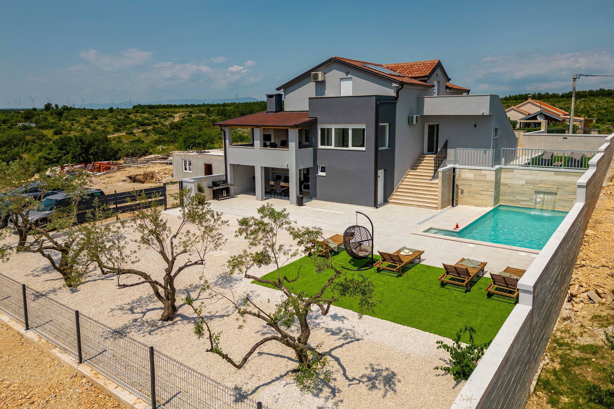 Villa Pezer with heated pool & sauna