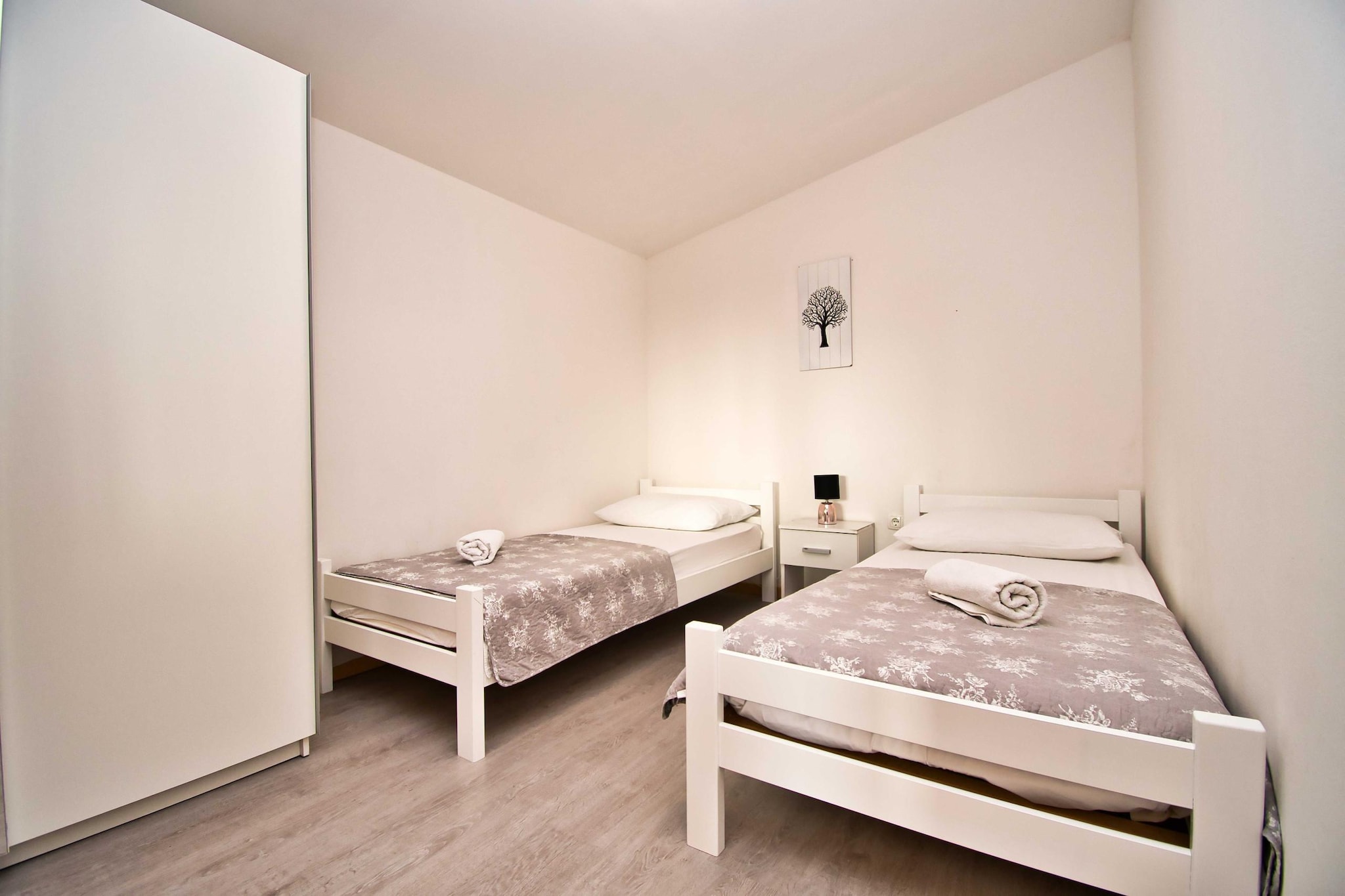 Apartment Visocane with private pool-Slaapkamer