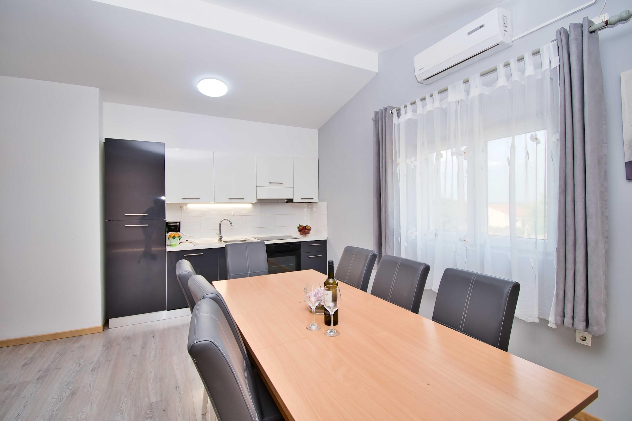 Apartment Visocane with private pool-Keuken