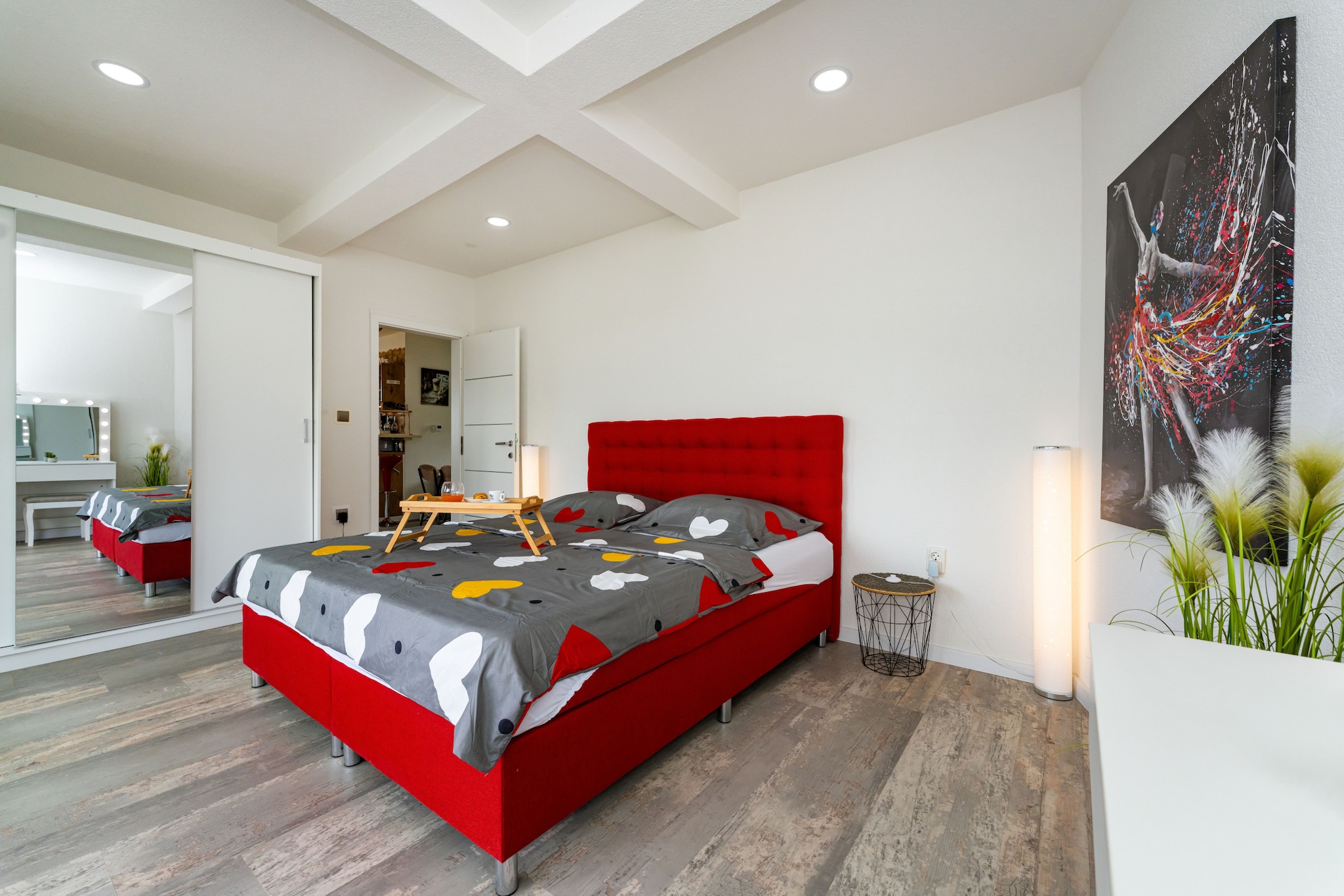 Sea view penthouse Nikita-Chambre