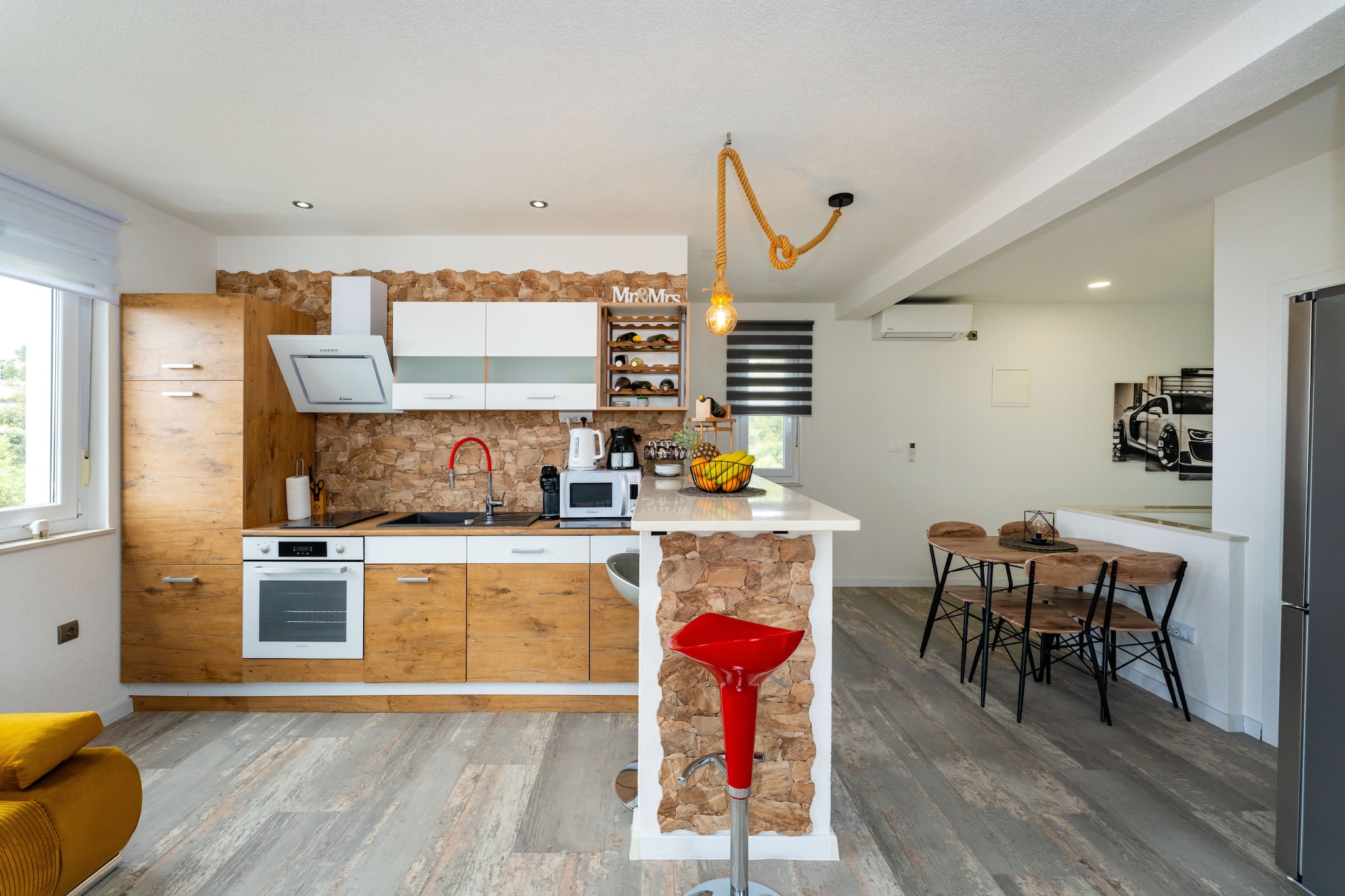 Sea view penthouse Nikita-Cuisine