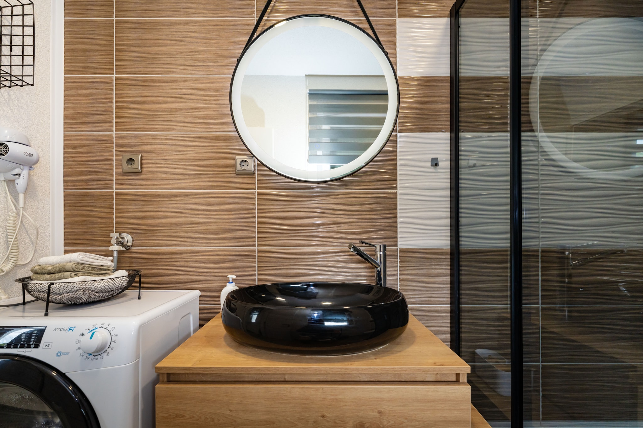 Sea view penthouse Nikita-Salle de bain