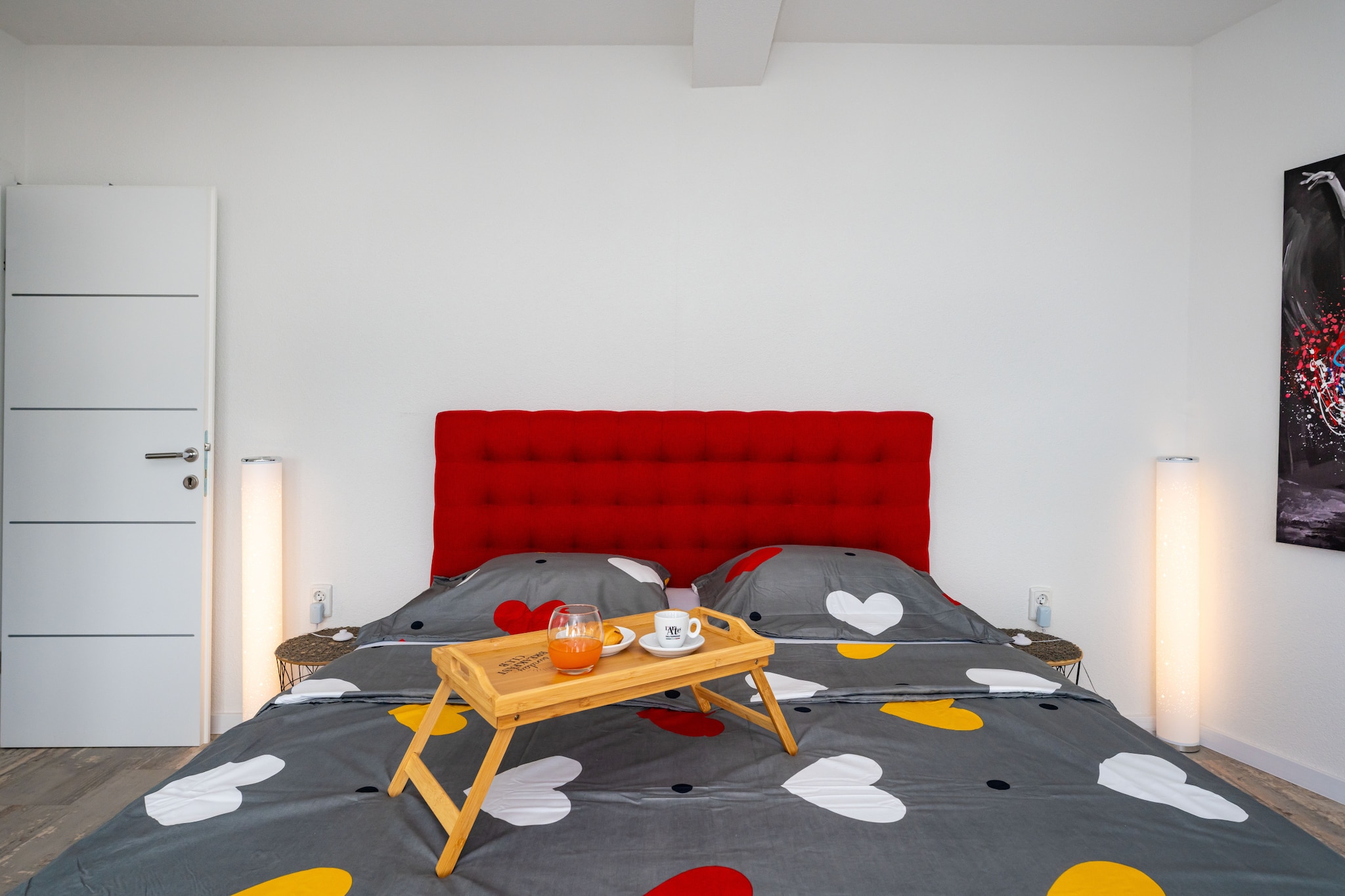 Sea view penthouse Nikita-Chambre