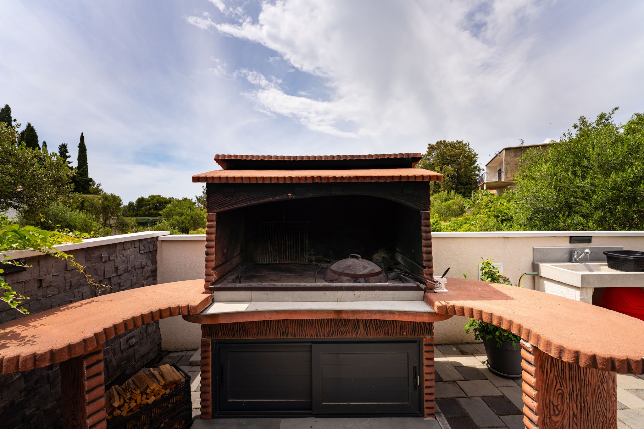 Apartment Nikita with private pool-équipements