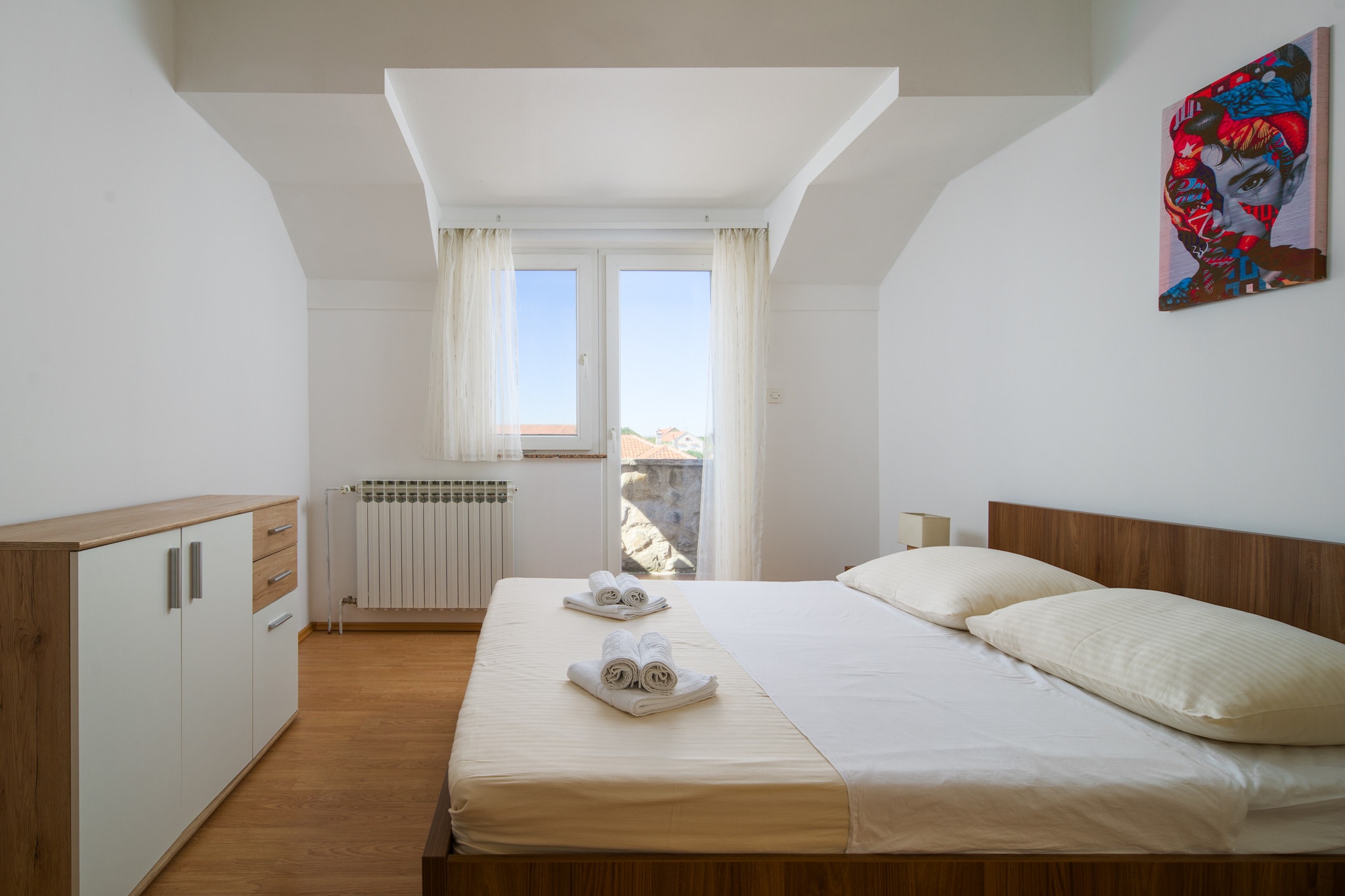 Villa Olea with private heated pool-Slaapkamer