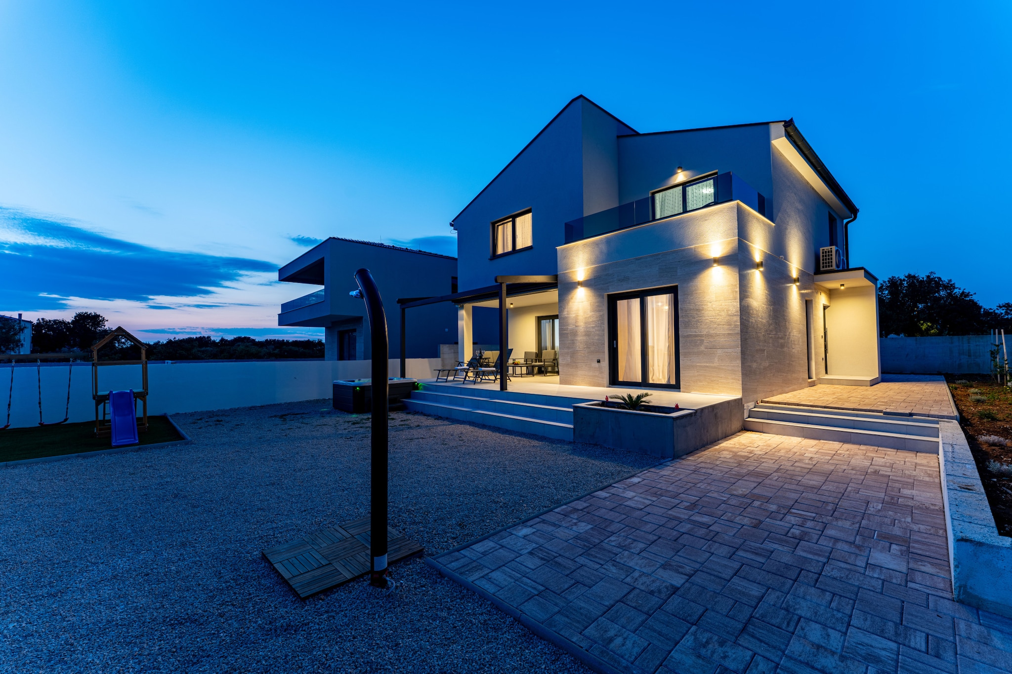 Villa Fine Touch-Buitenkant zomer