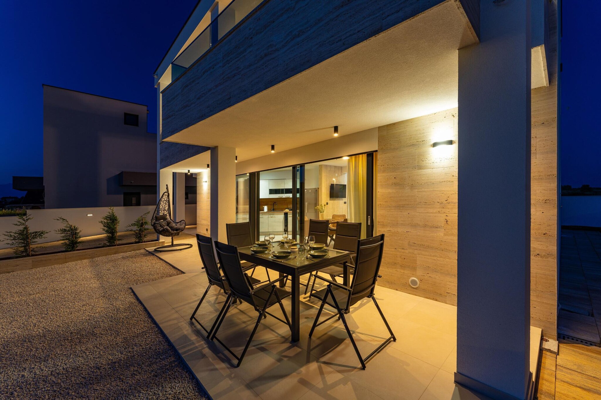 Beach apartment LaMag-Terrasbalkon