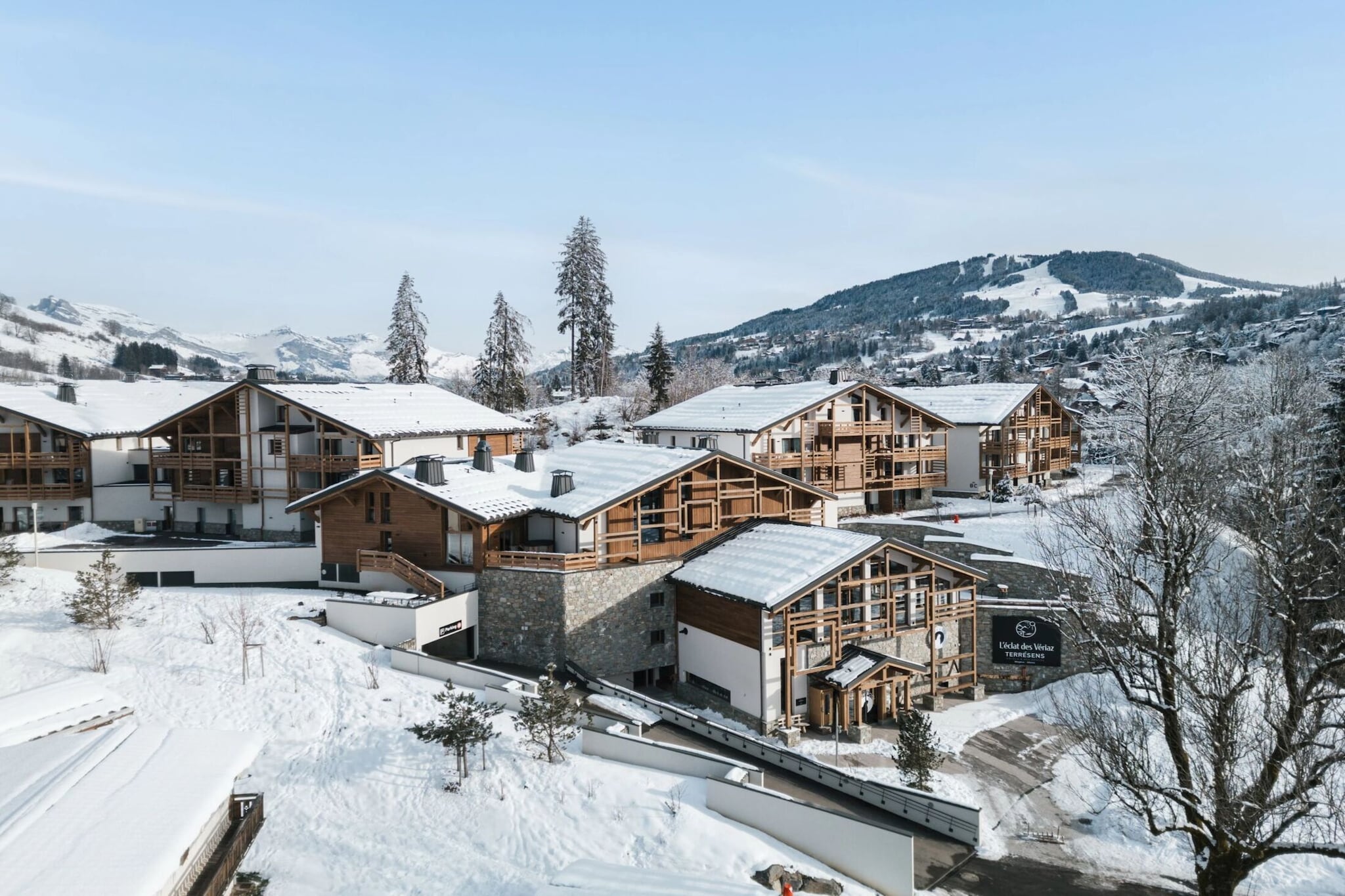 Residence L’ÉCLAT DES VÉRIAZ A38S-Gebied winter 1km