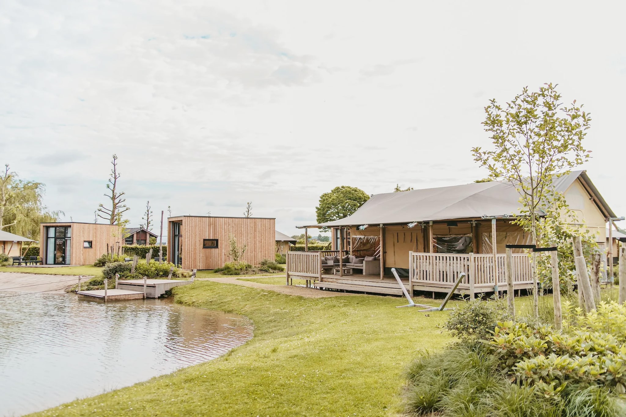 Safaritent Betuwe Lodge 8 pax - Gebiete Sommer 1 km