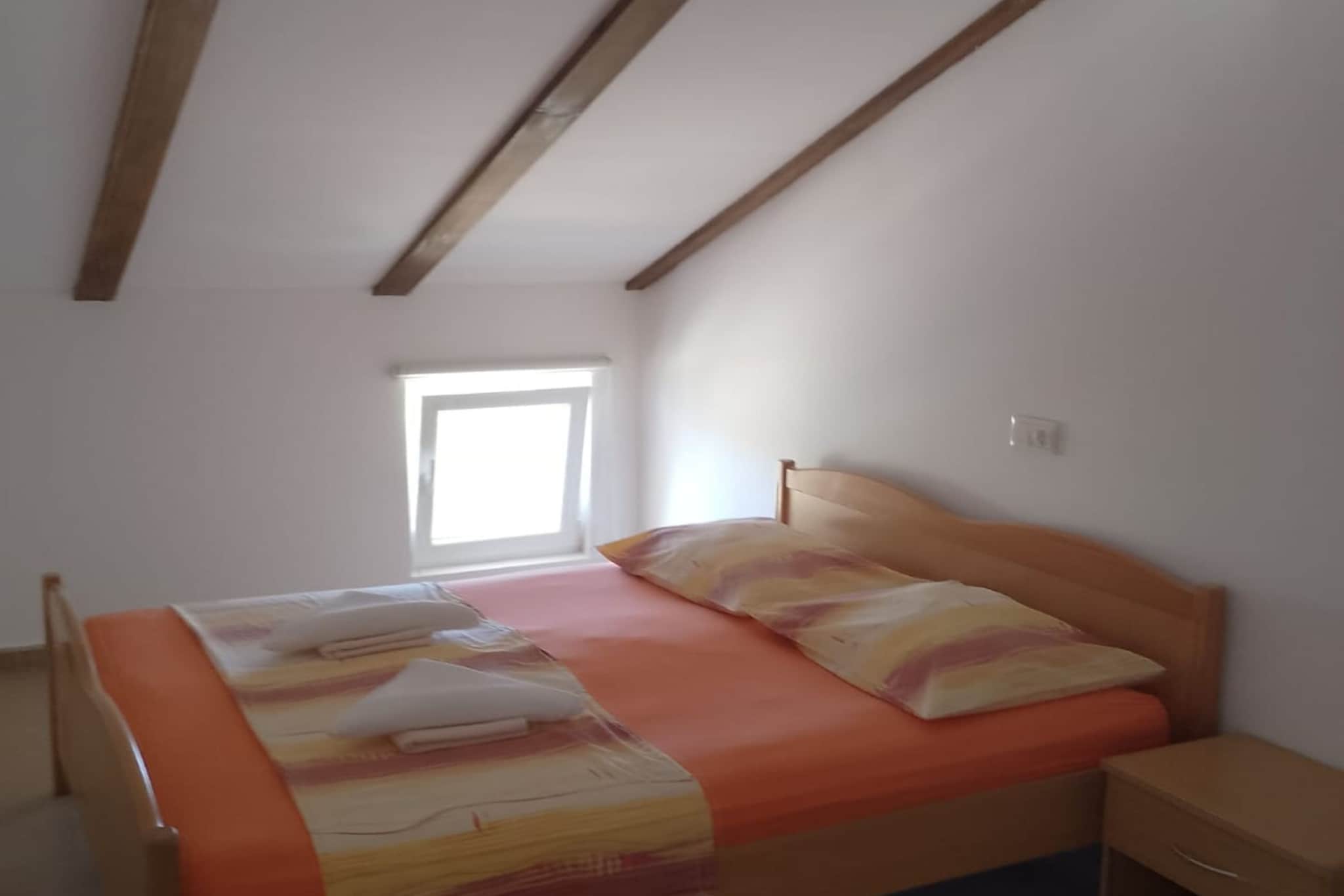 Apartments Marta - Two Bedroom Apartment With Terrace-Slaapkamer