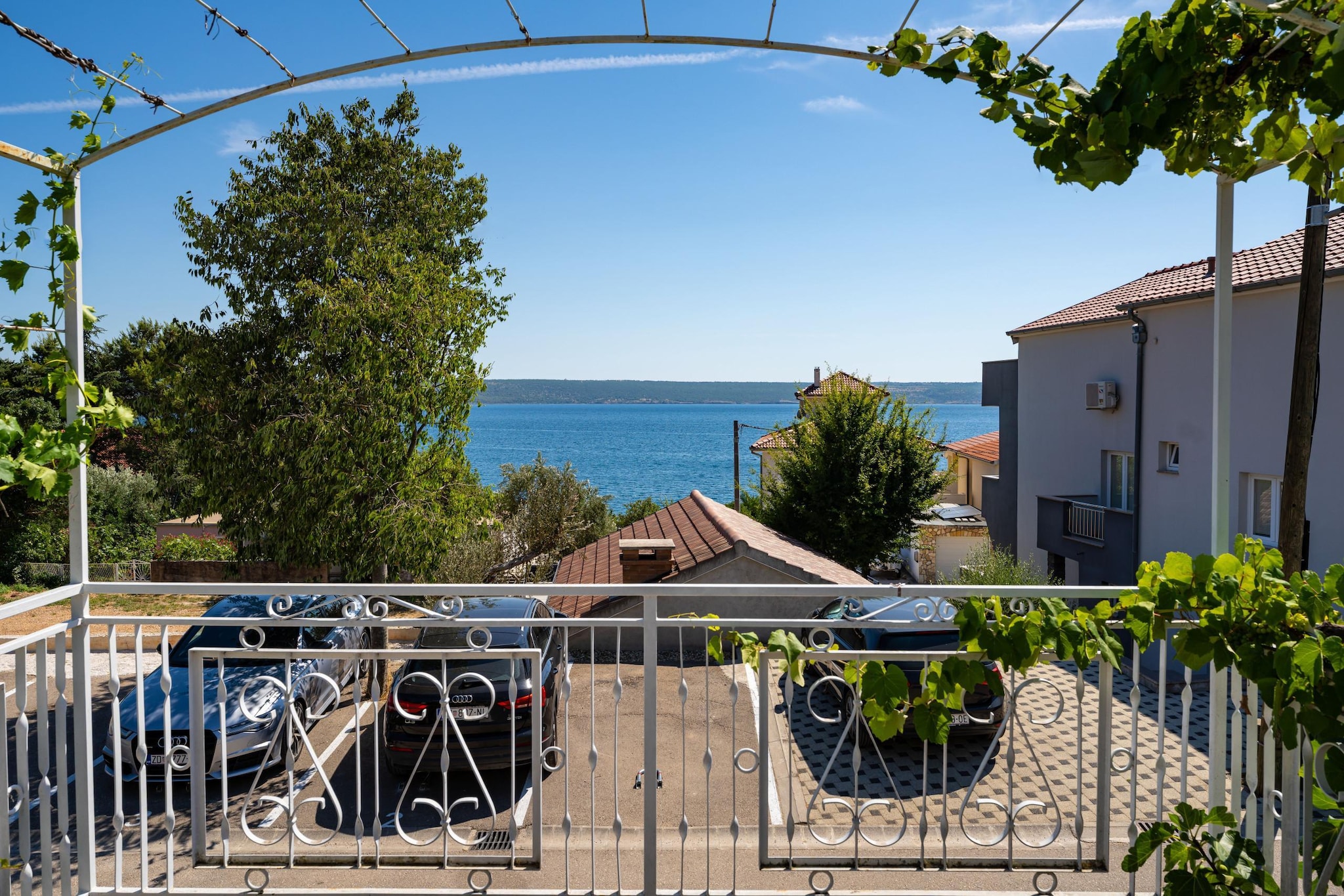 Vacation house Maslenica-Vue d'été