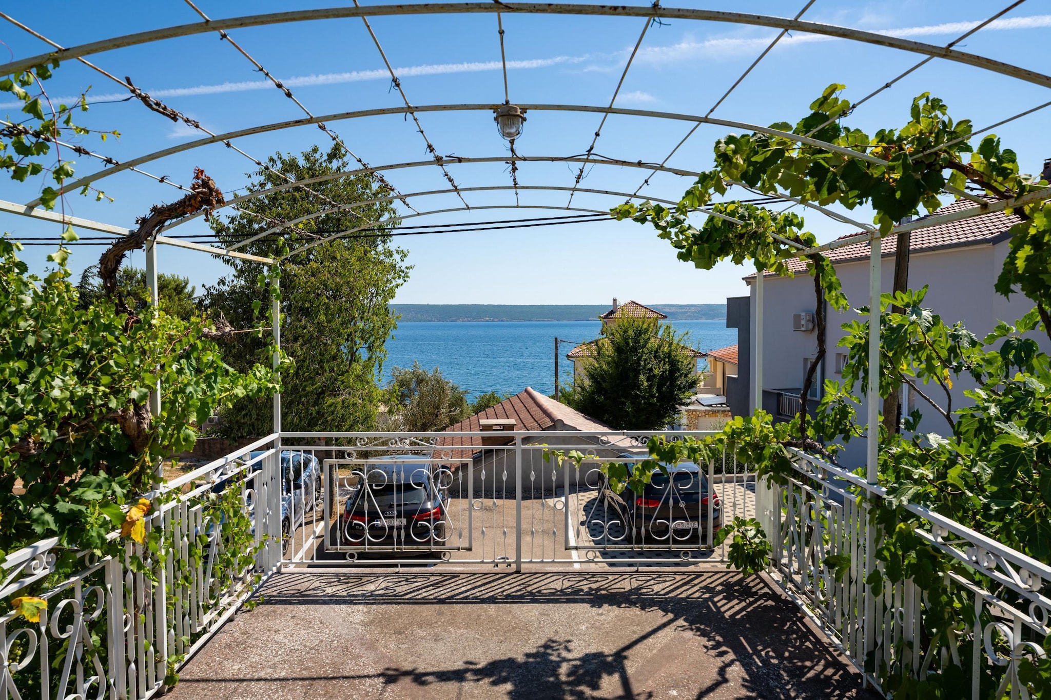 Vacation house Maslenica-Vue d'été