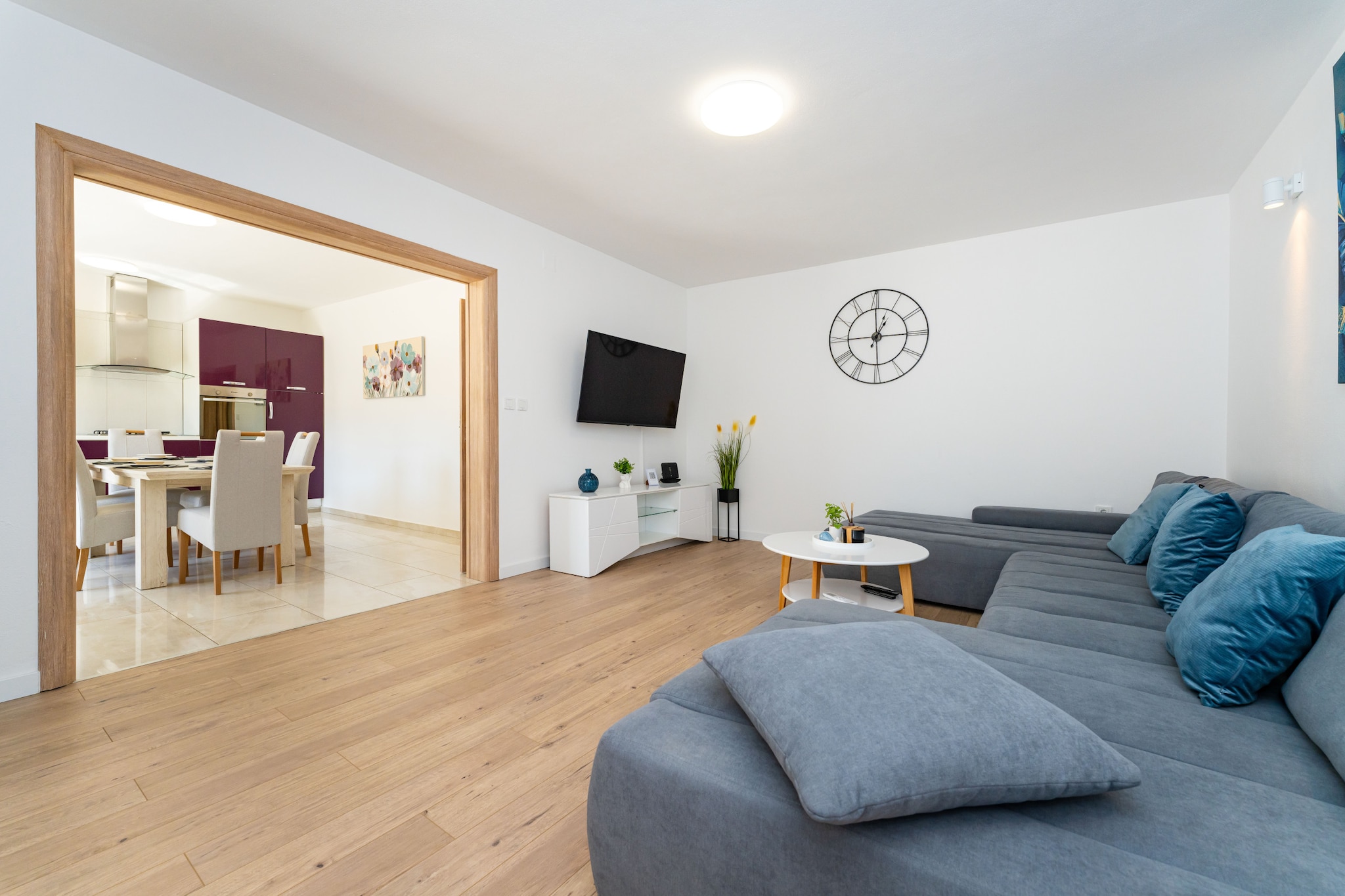 Holiday home Briscola-Woonkamer