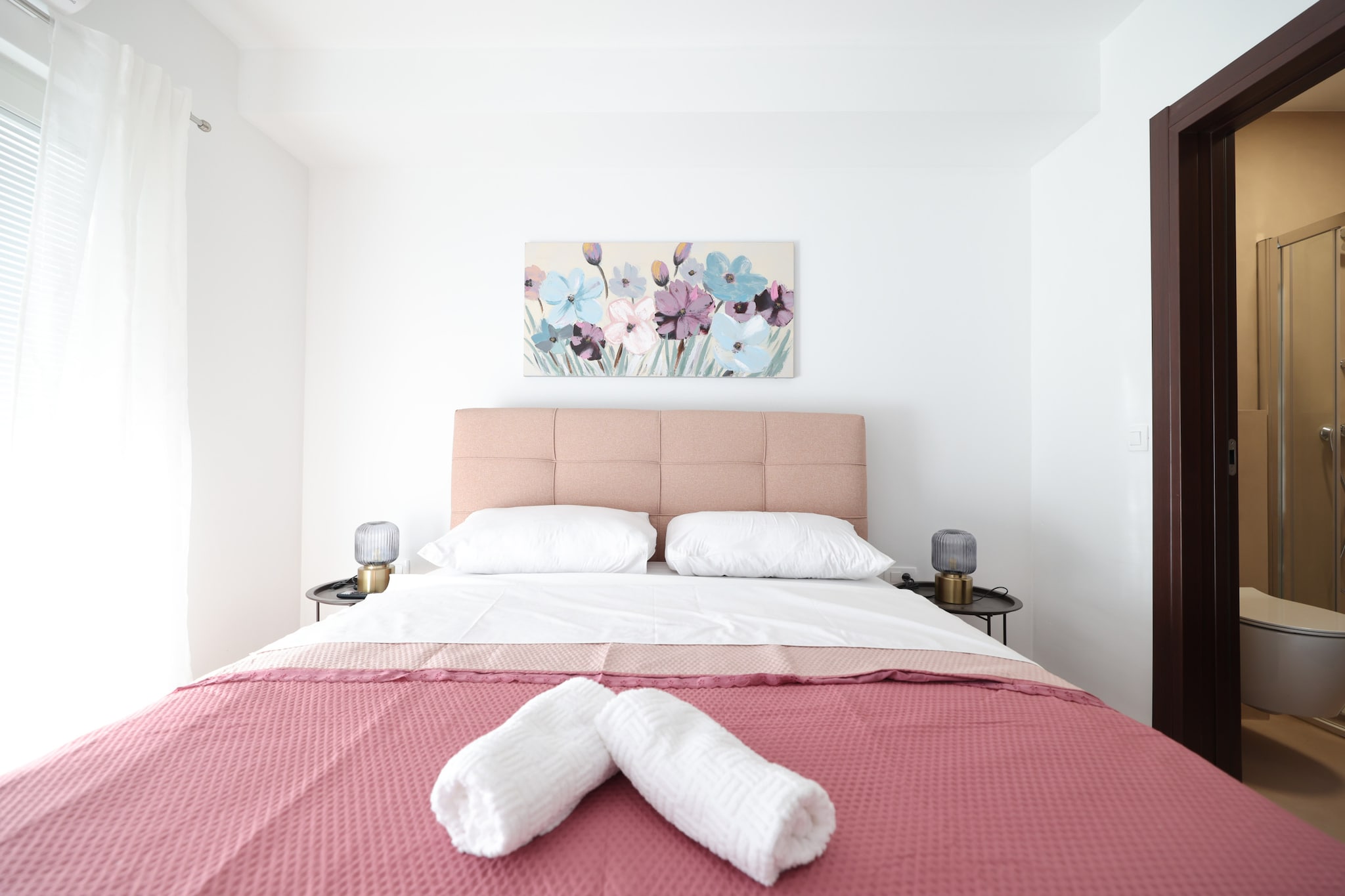 Villa Sokol with private pool-Slaapkamer