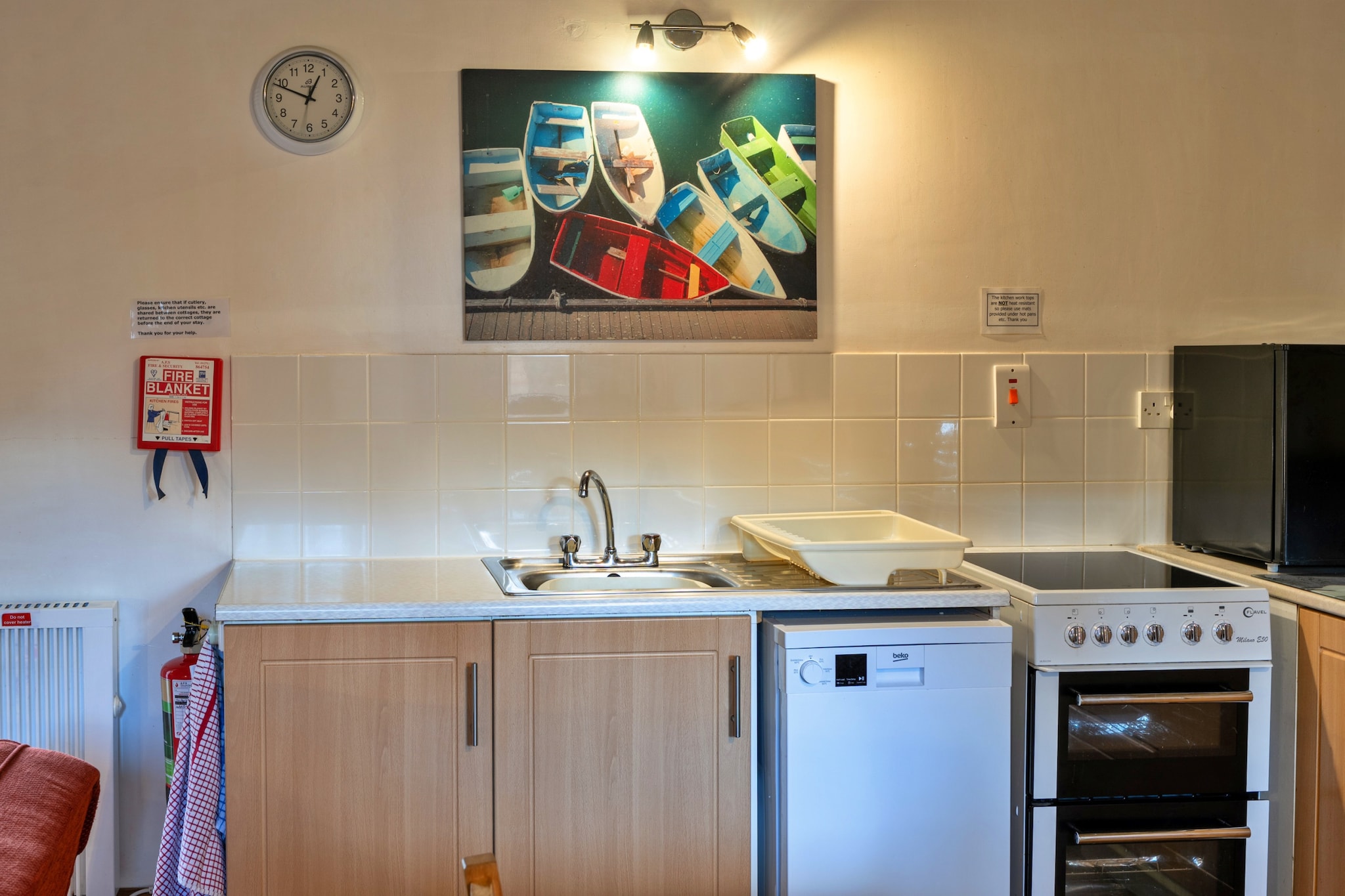 Warren Cottage, Stowford - Keuken