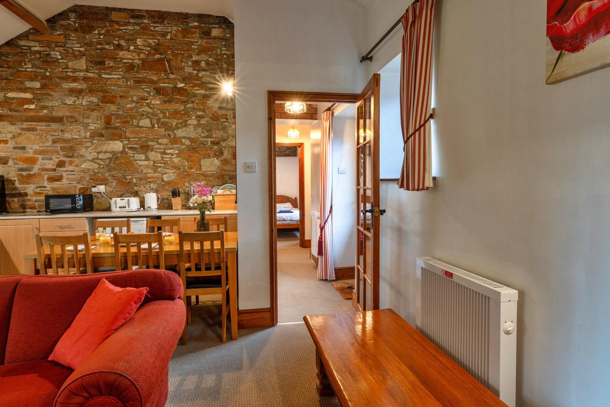 Warren Cottage, Stowford - Woonkamer