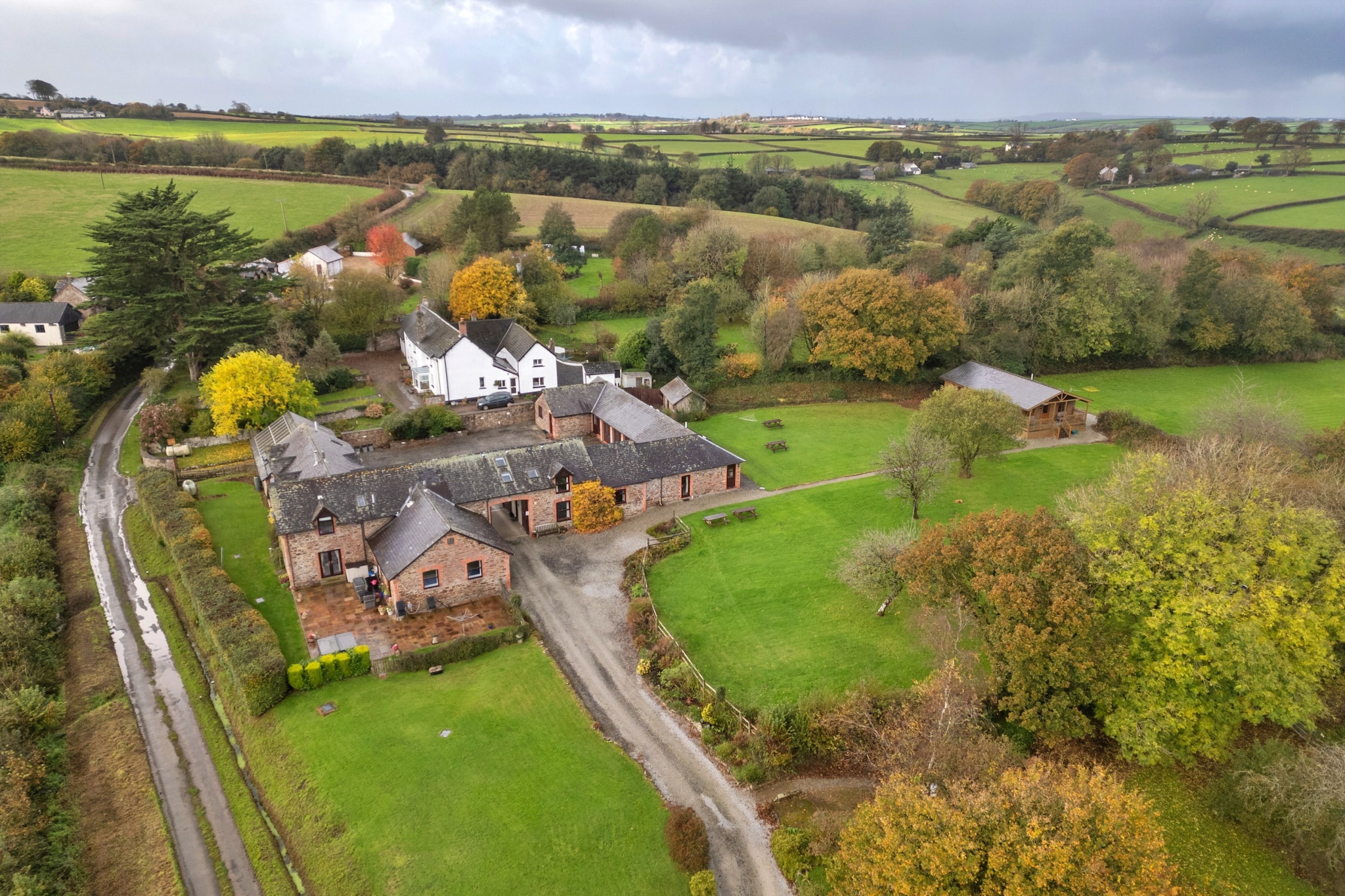 Tarka's Holt Log Cabin, Stowford - Gebieden zomer 1km