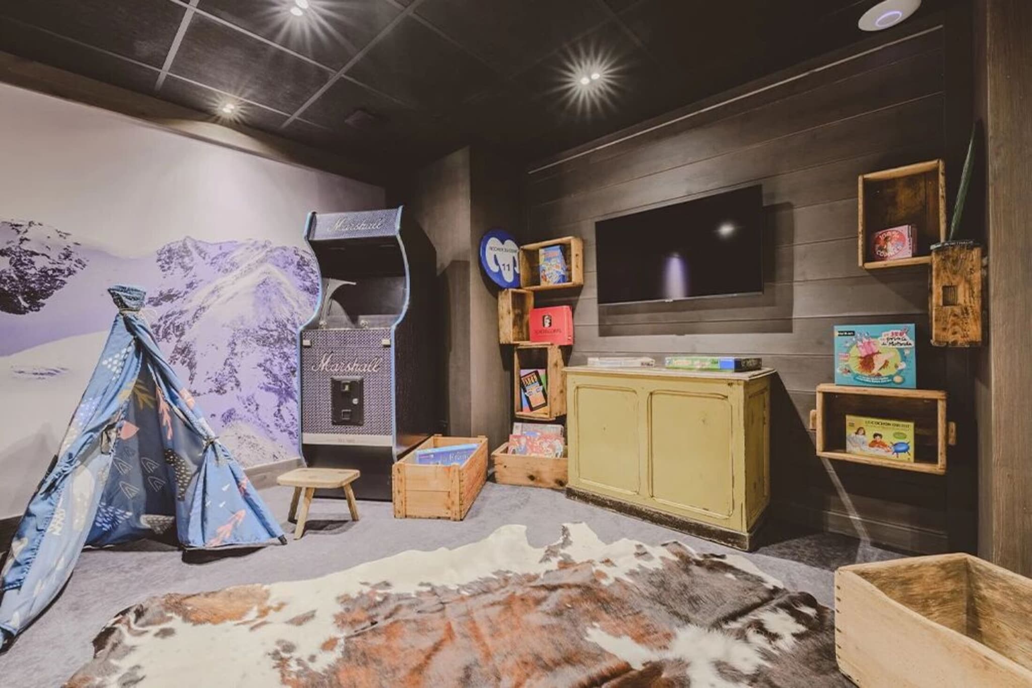 PLAN PEISEY Le Quartz A36S-Recreatieruimte